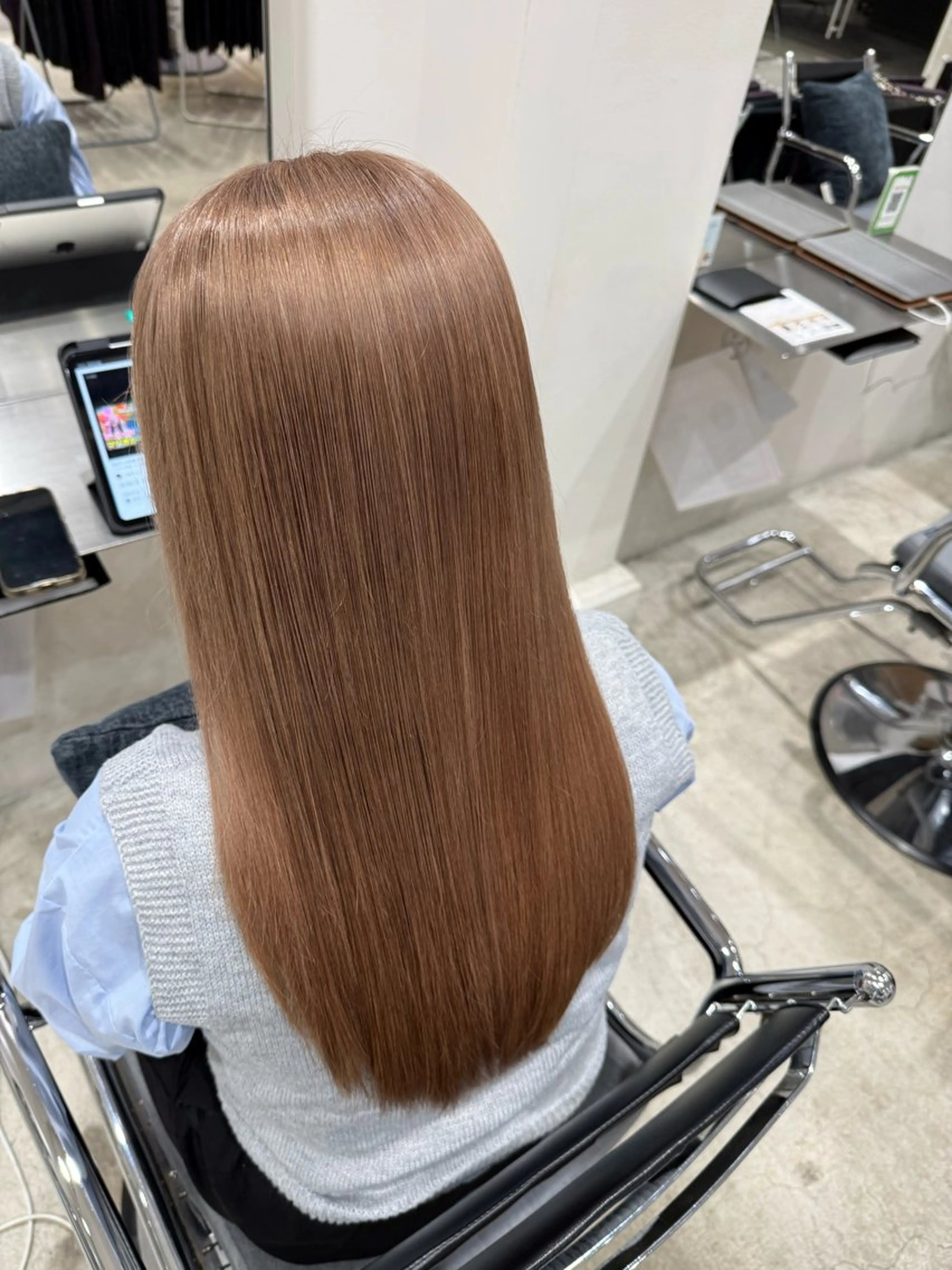 ロング カラー ヘアカラー 谷口 優奈のマツエク・マツパデザイン