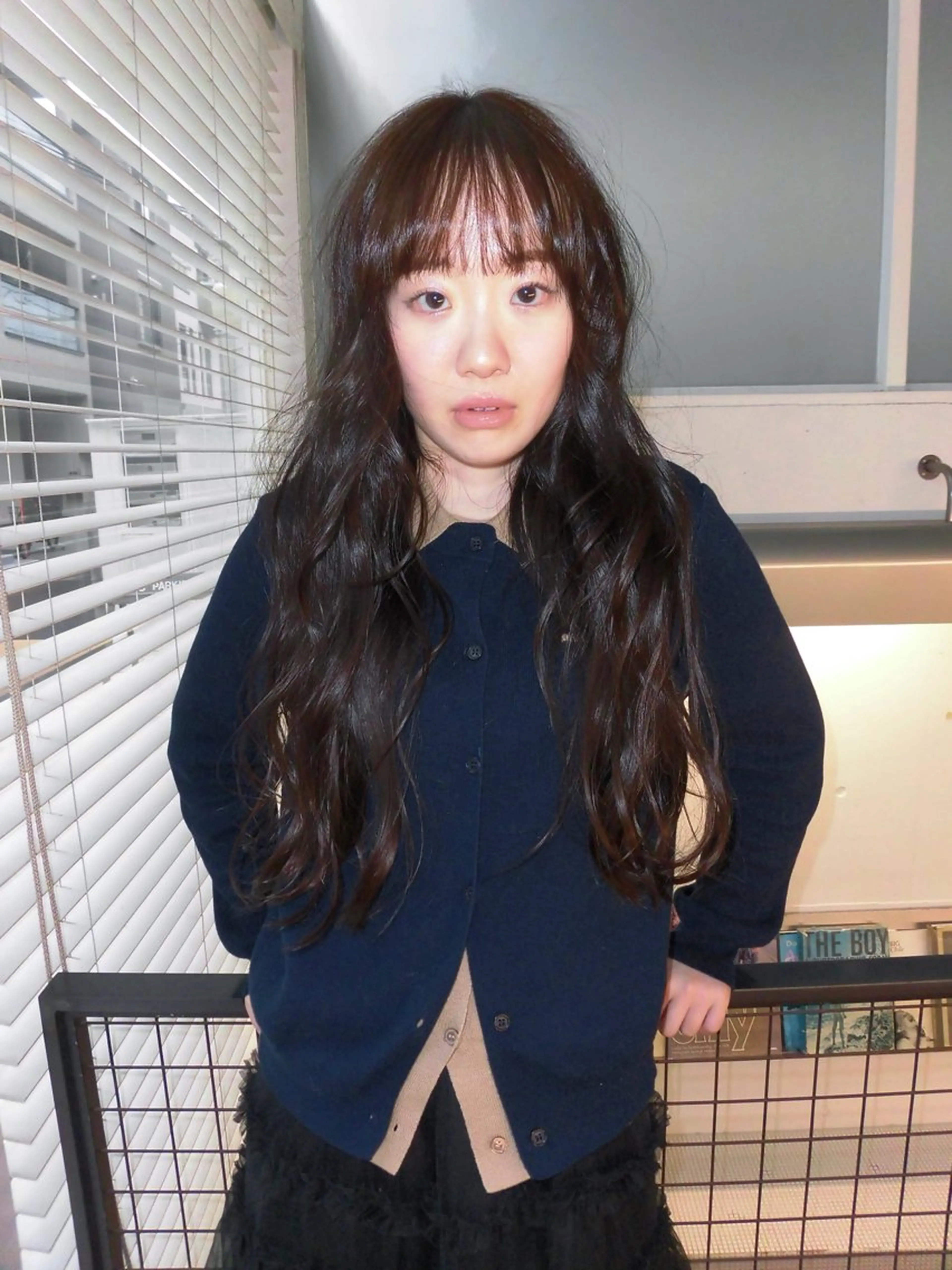 ロング 工藤 姫和のヘアスタイル