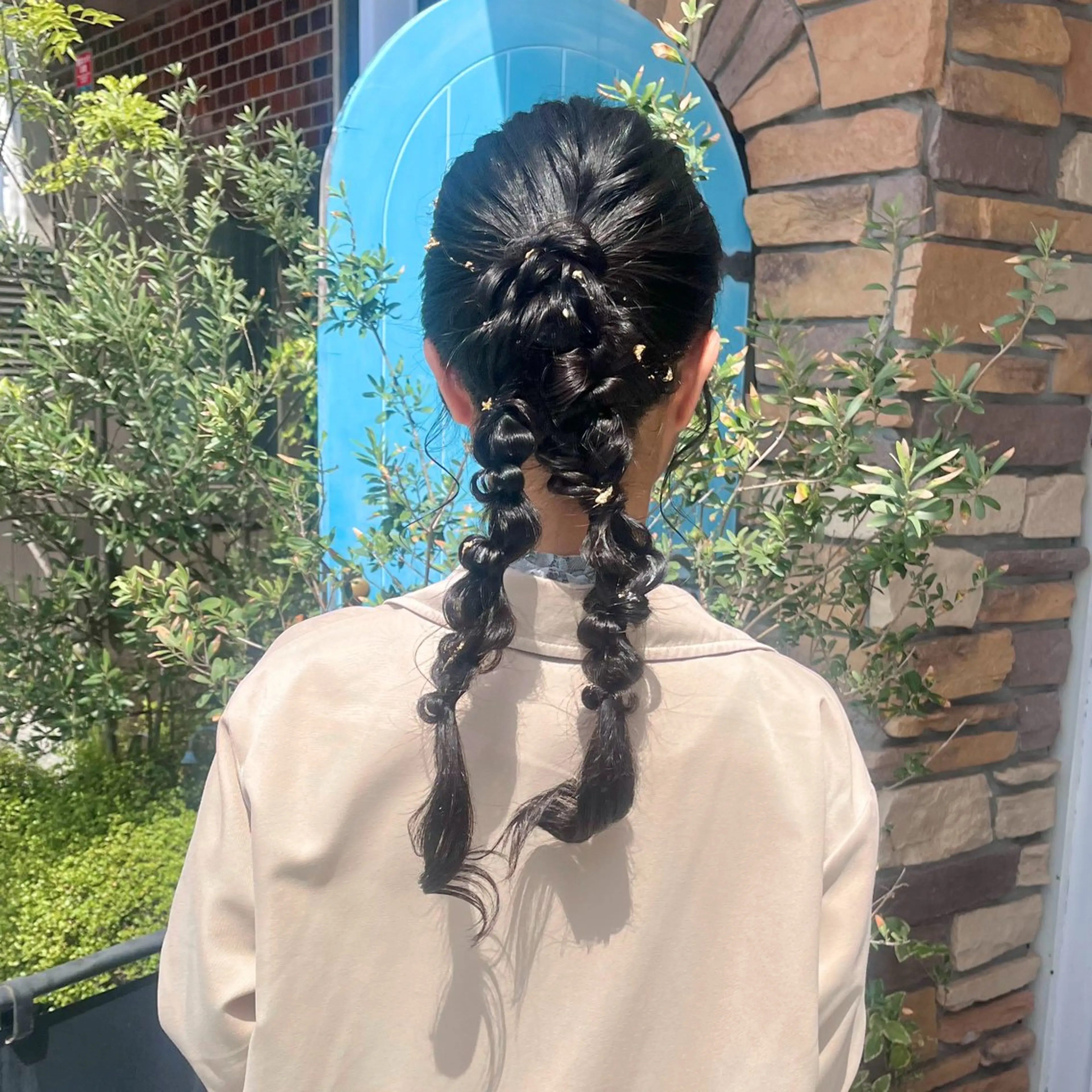 ロング ヘアアレンジ ヘアセット 伊藤 玲衣のヘアスタイル