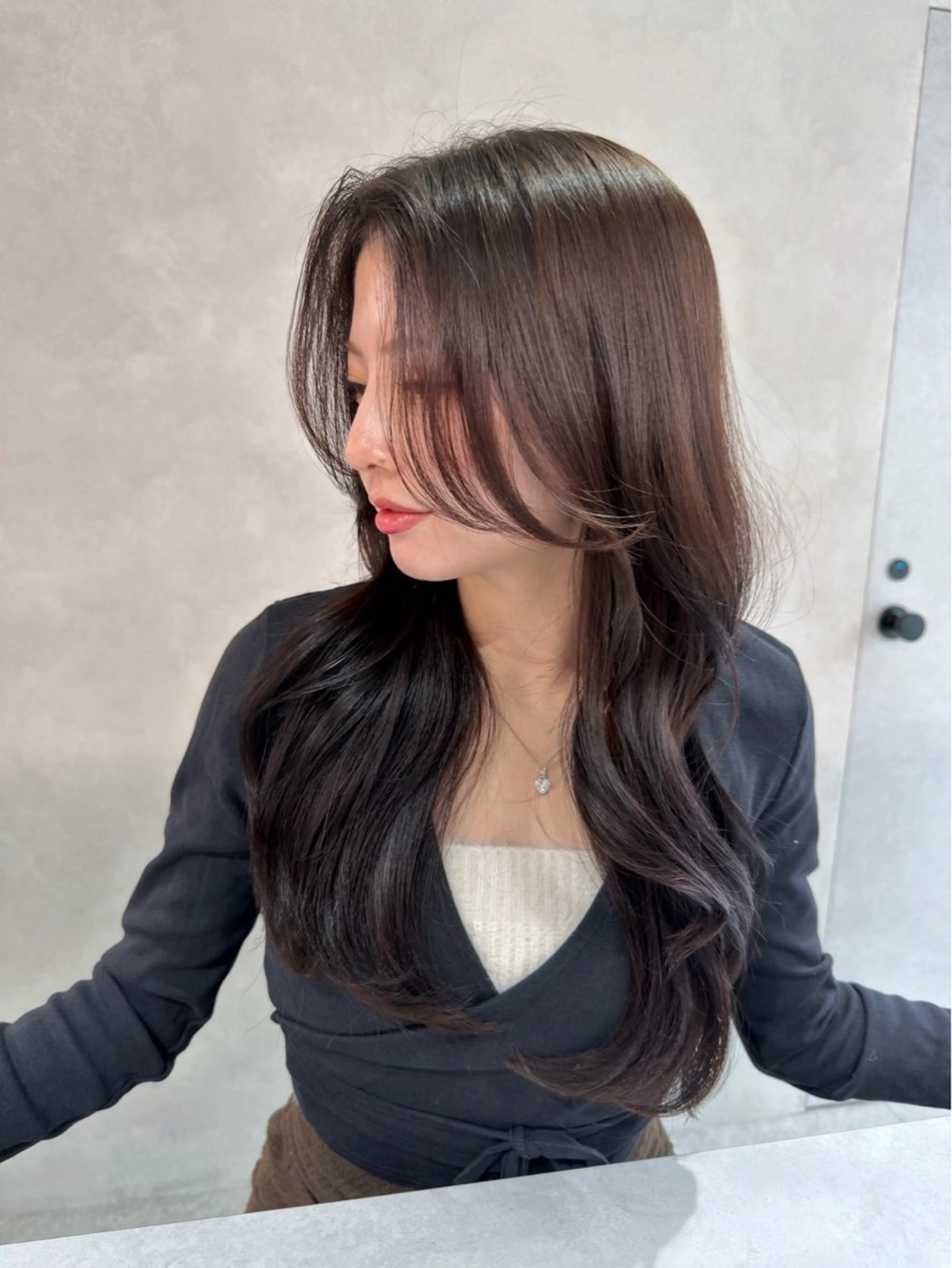 ロング 小林 勇輝のヘアスタイル