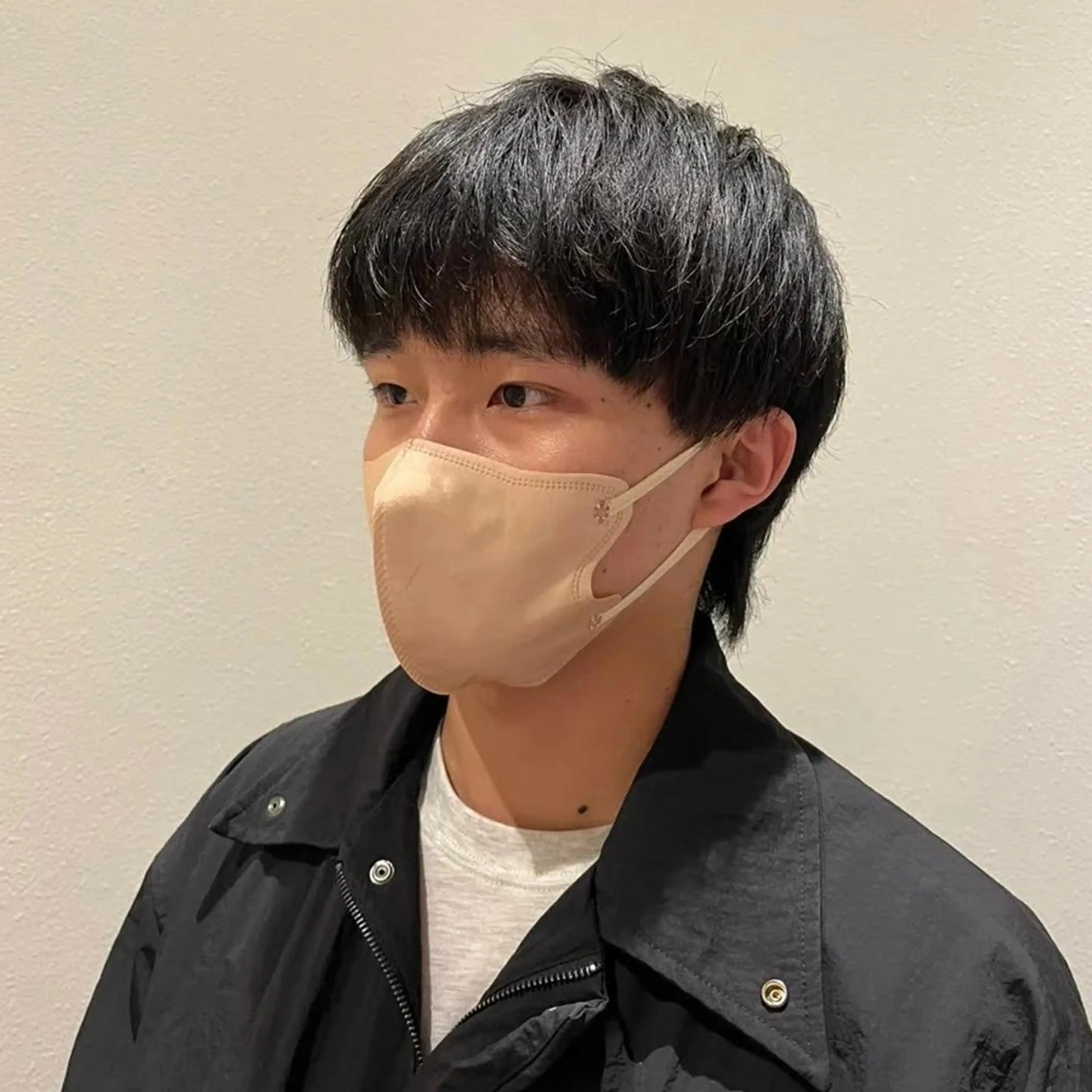 ミディアム メンズ マッシュウルフ マッシュ メンズウルフカット ウルフカット ♡ナナコ♡ レイヤー/艶髪のヘアスタイル