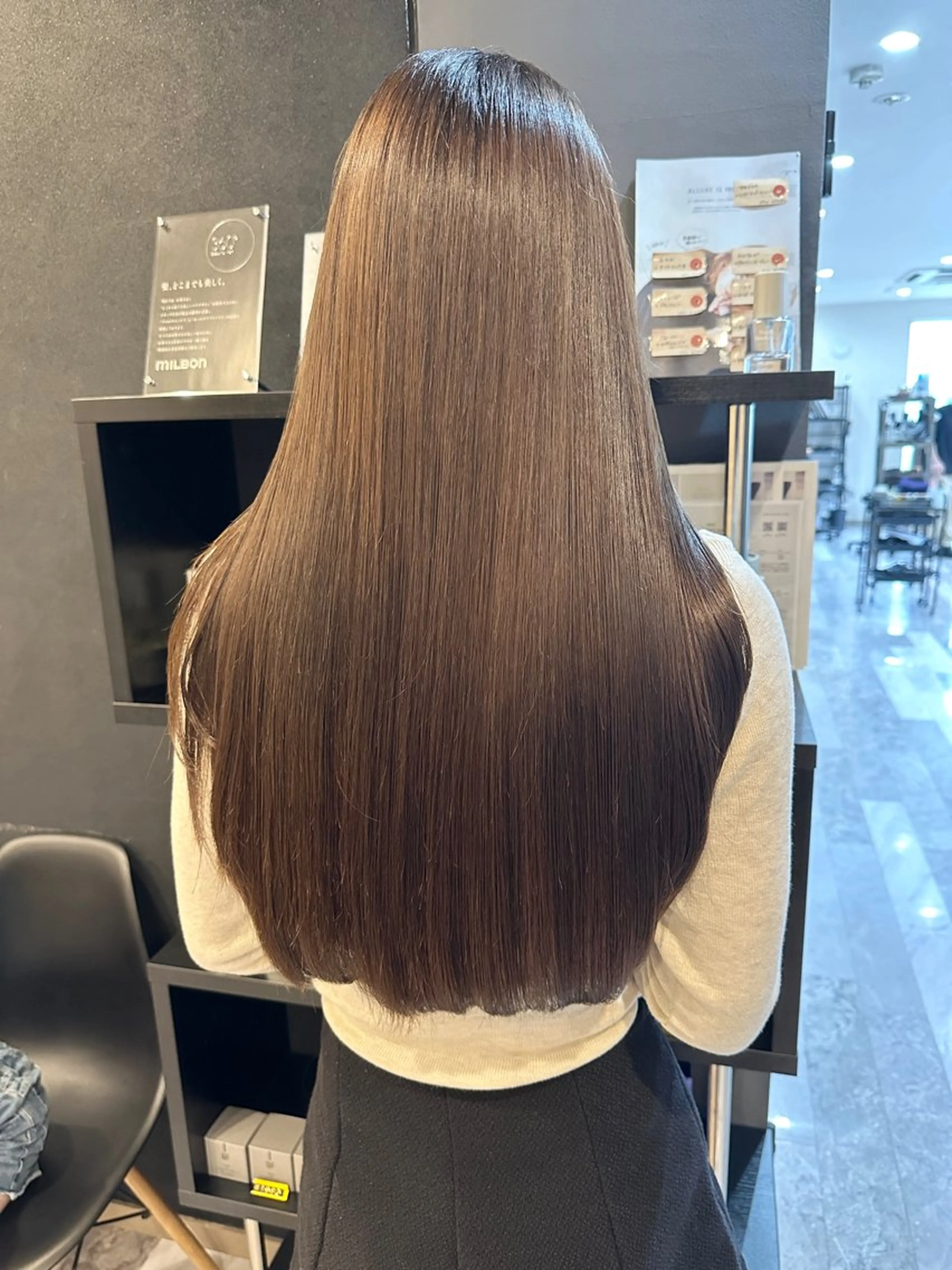 ロング カラー カット ヘアカラー トリートメント 髪質改善特化【荻窪】 RYOTOのヘアスタイル