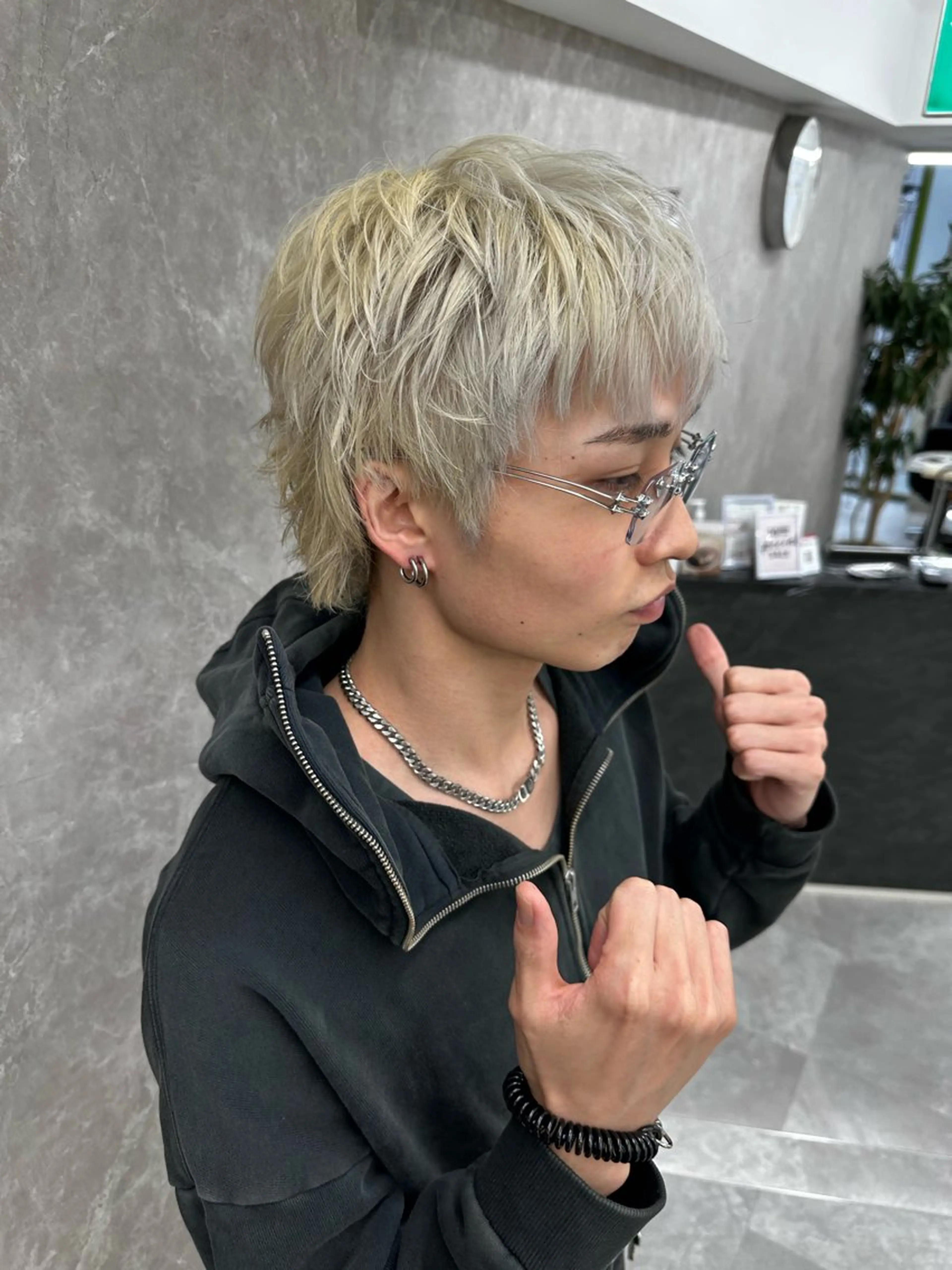 ショート カラー メンズ 【メンズ特化美容師】 Toma🎯のヘアスタイル