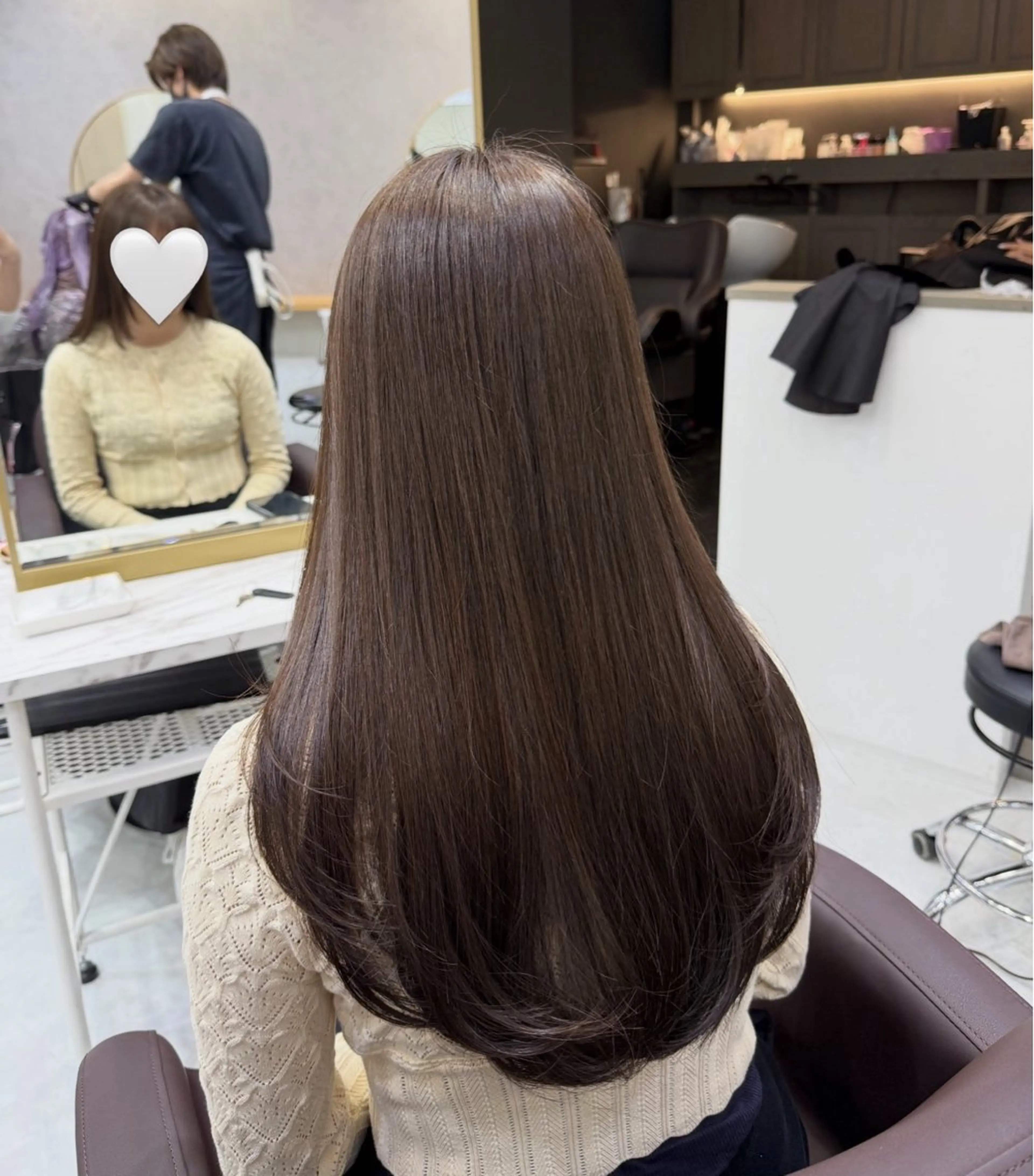 ロング カラー ヘアアレンジ カット ヘアカラー トリートメント ヘアセット 💗横浜美容室 💗HARUNAのヘアスタイル