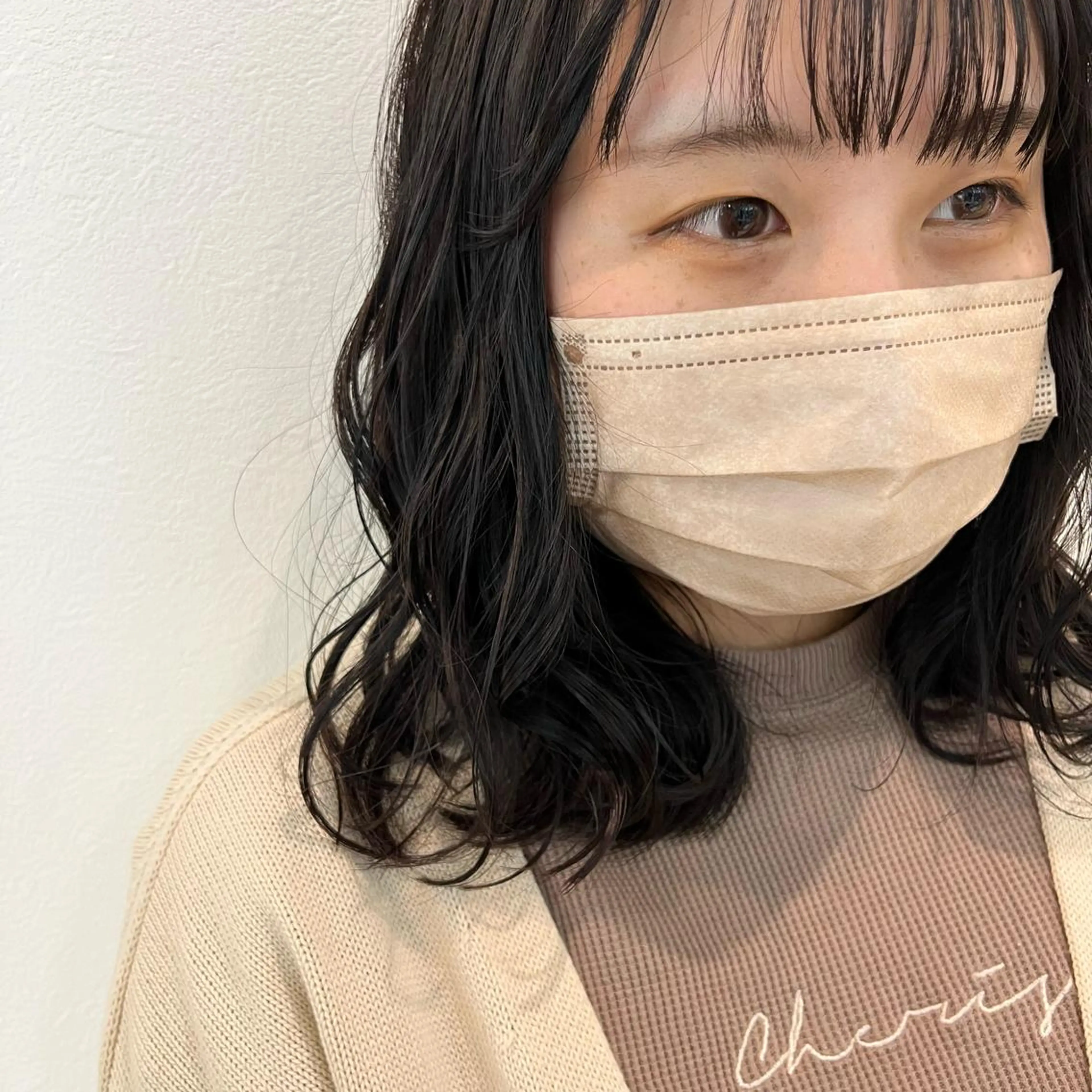 ミディアム カラー SOYON 🤍CHIZU🤍.のヘアスタイル
