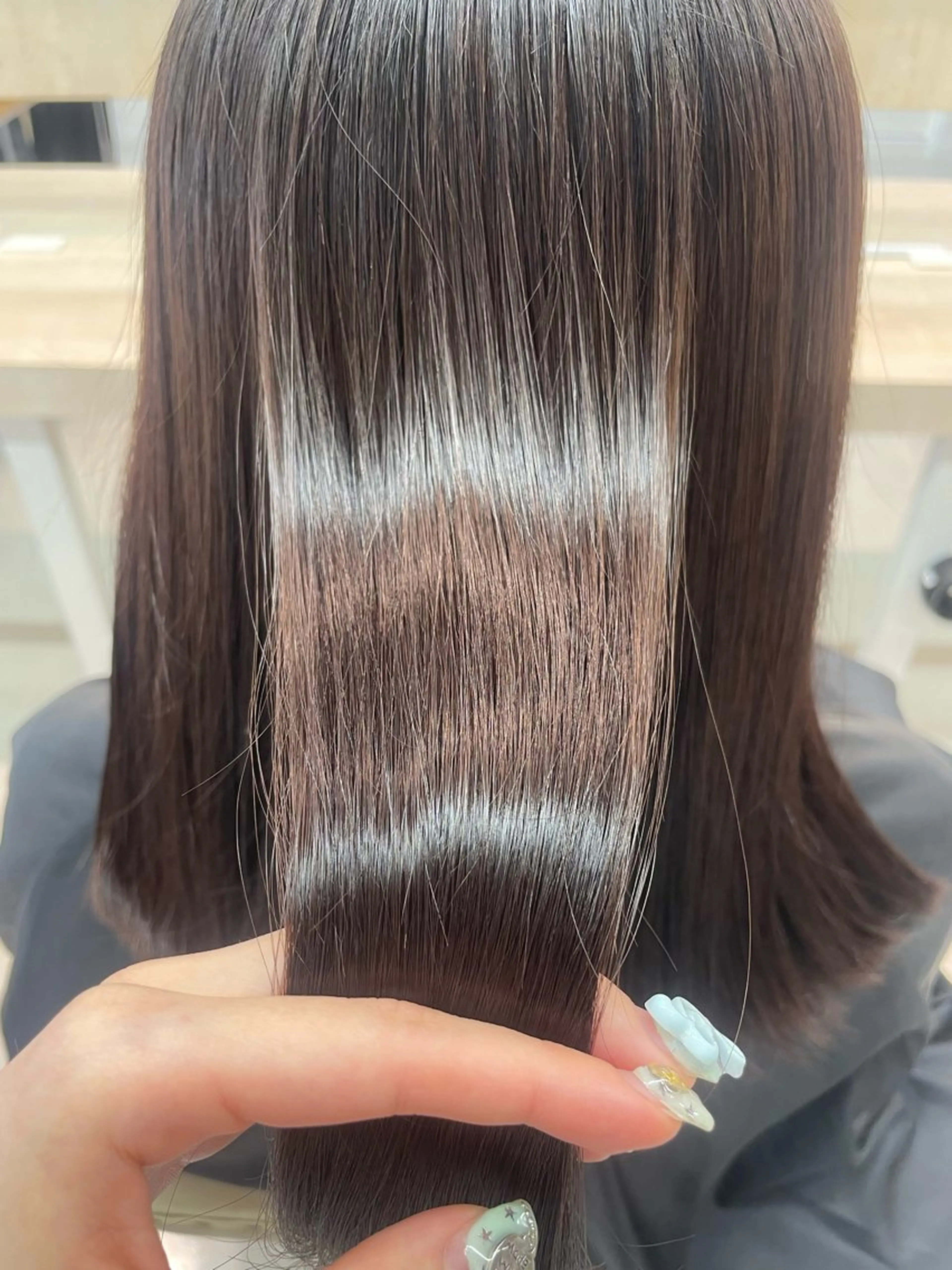 ロング カラー momo/エクステ /透明感カラーのヘアスタイル