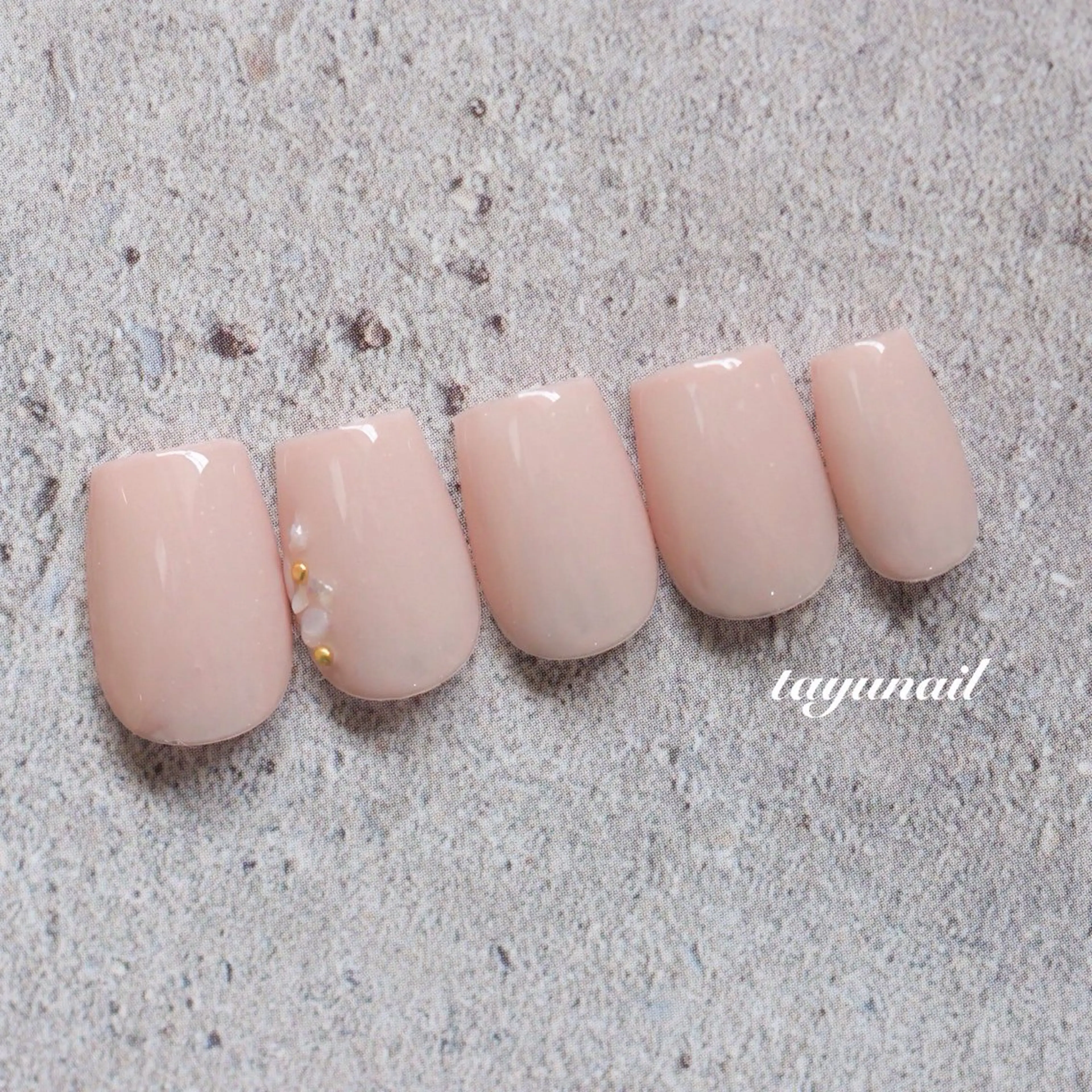 ネイル アートネイル ジェルネイル パラジェル シンプルネイル ハンドネイル ネイルサロン・ネイルスクール　たゆnail所属・ネイルサロン 【たゆnail】のネイルデザイン