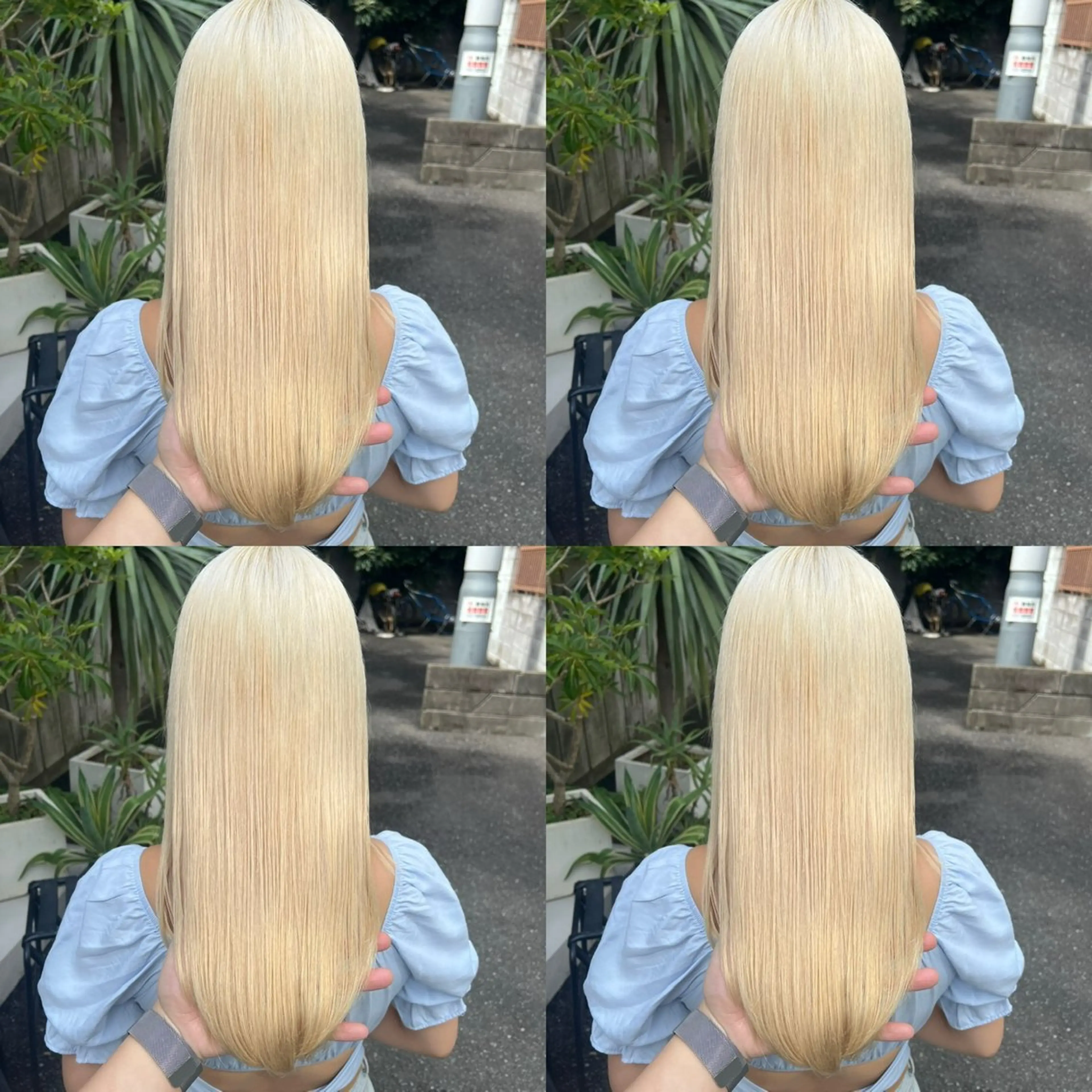 ロング カラー ブリーチ ブロンド ケアブリーチ 透明感カラー ダブルカラー カット ヘアカラー 💎透明感カラー特化 💎TAISEIのヘアスタイル