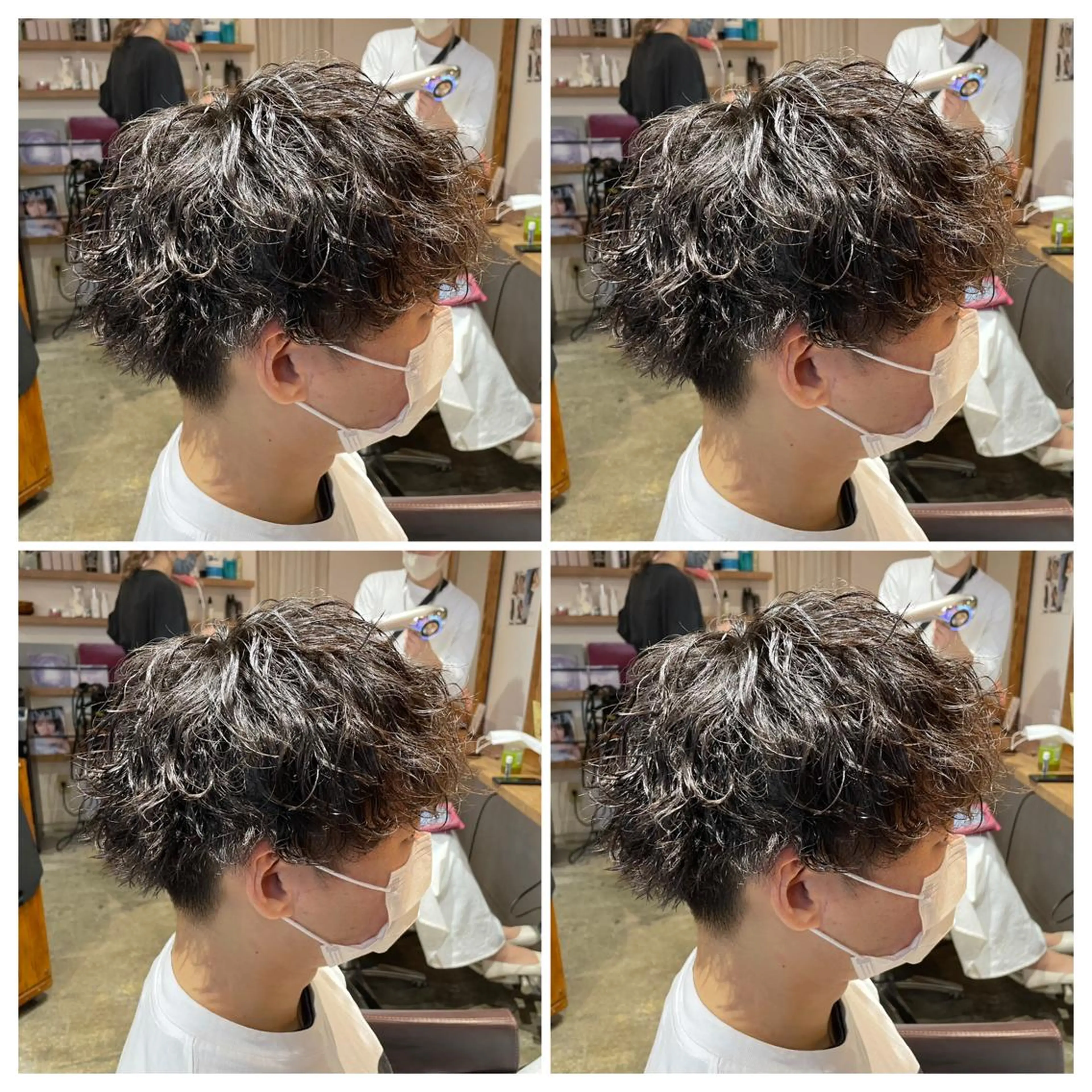 パーマ メンズ カット ヘアカラー パーマ トリートメント 💎髪質改善／艶髪 荻原💎のヘアスタイル