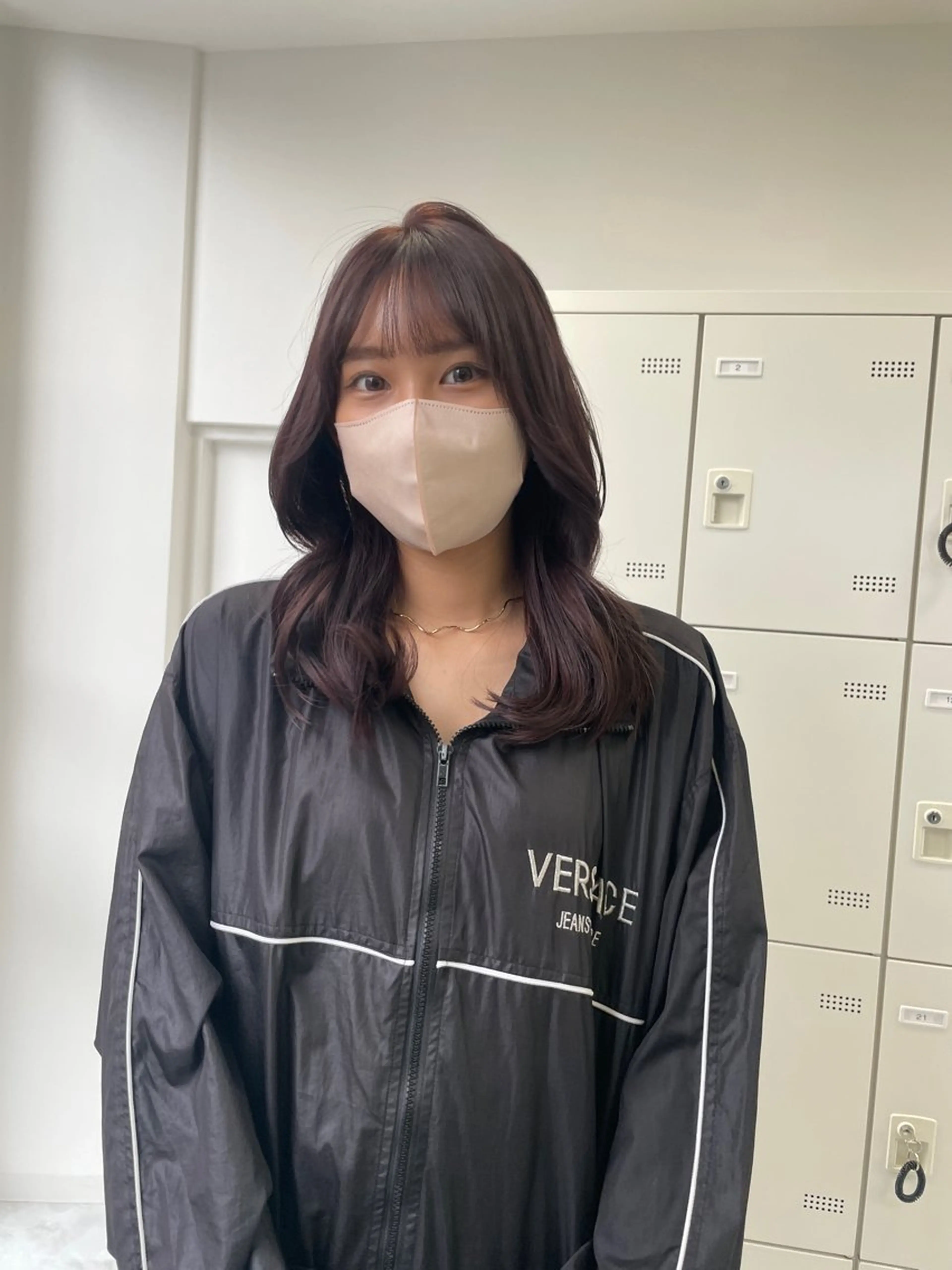 ミディアム MOE 福岡韓国ヘア✧︎のヘアスタイル