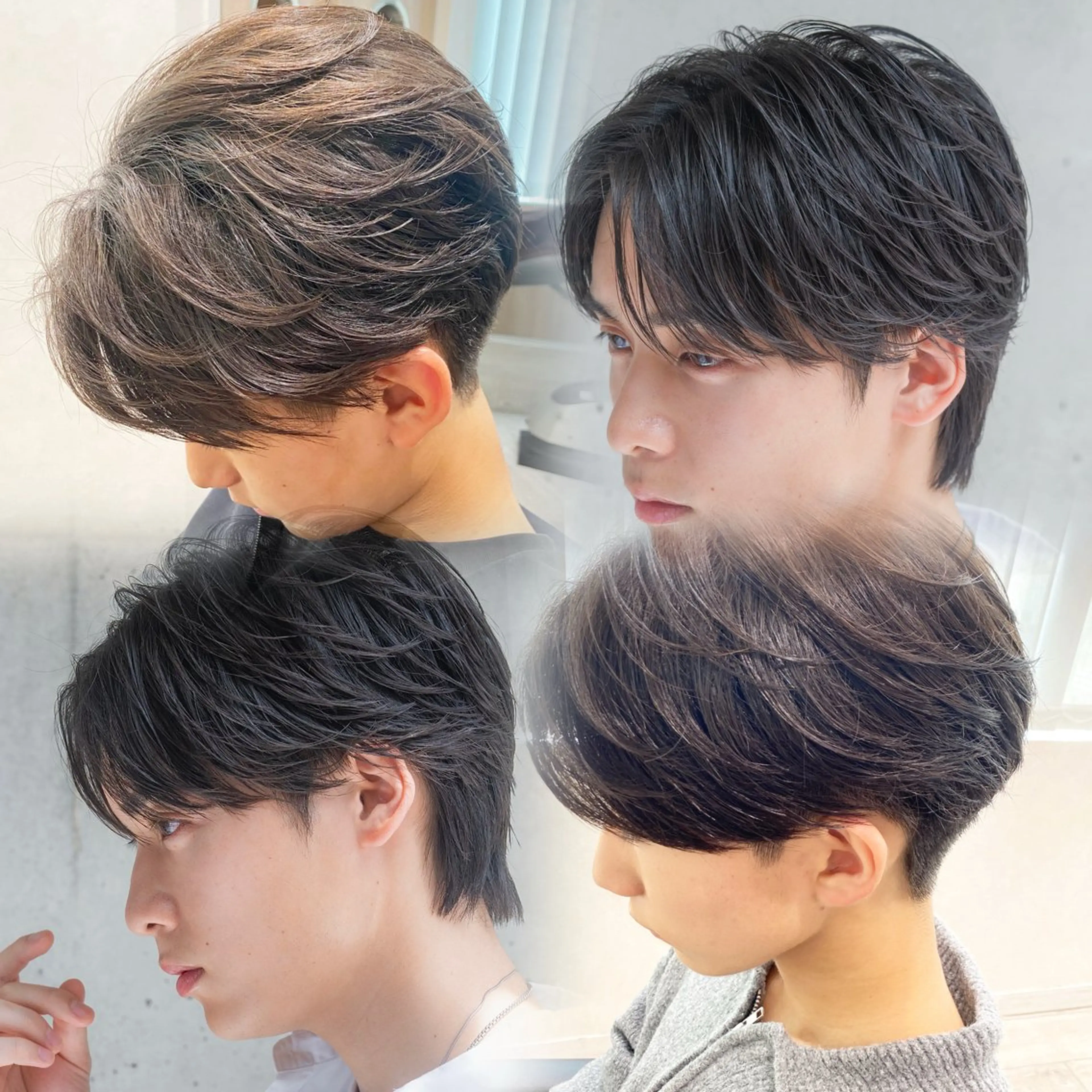 ショート パーマ カット 縮毛矯正 トリートメント 関澤敦人｜ Ash八王子店のヘアスタイル