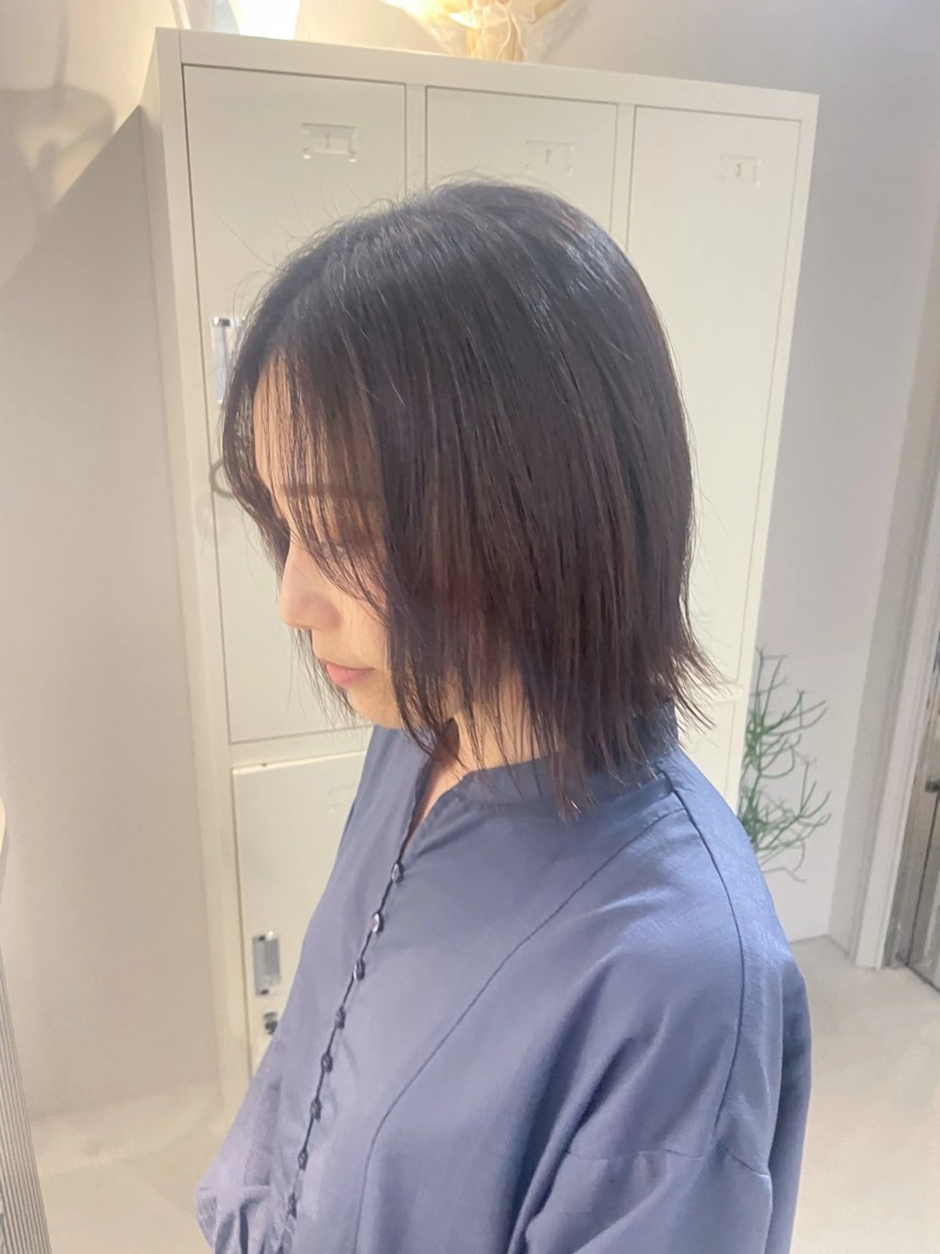 ミディアム 本町／美容室 yamamotoのヘアスタイル