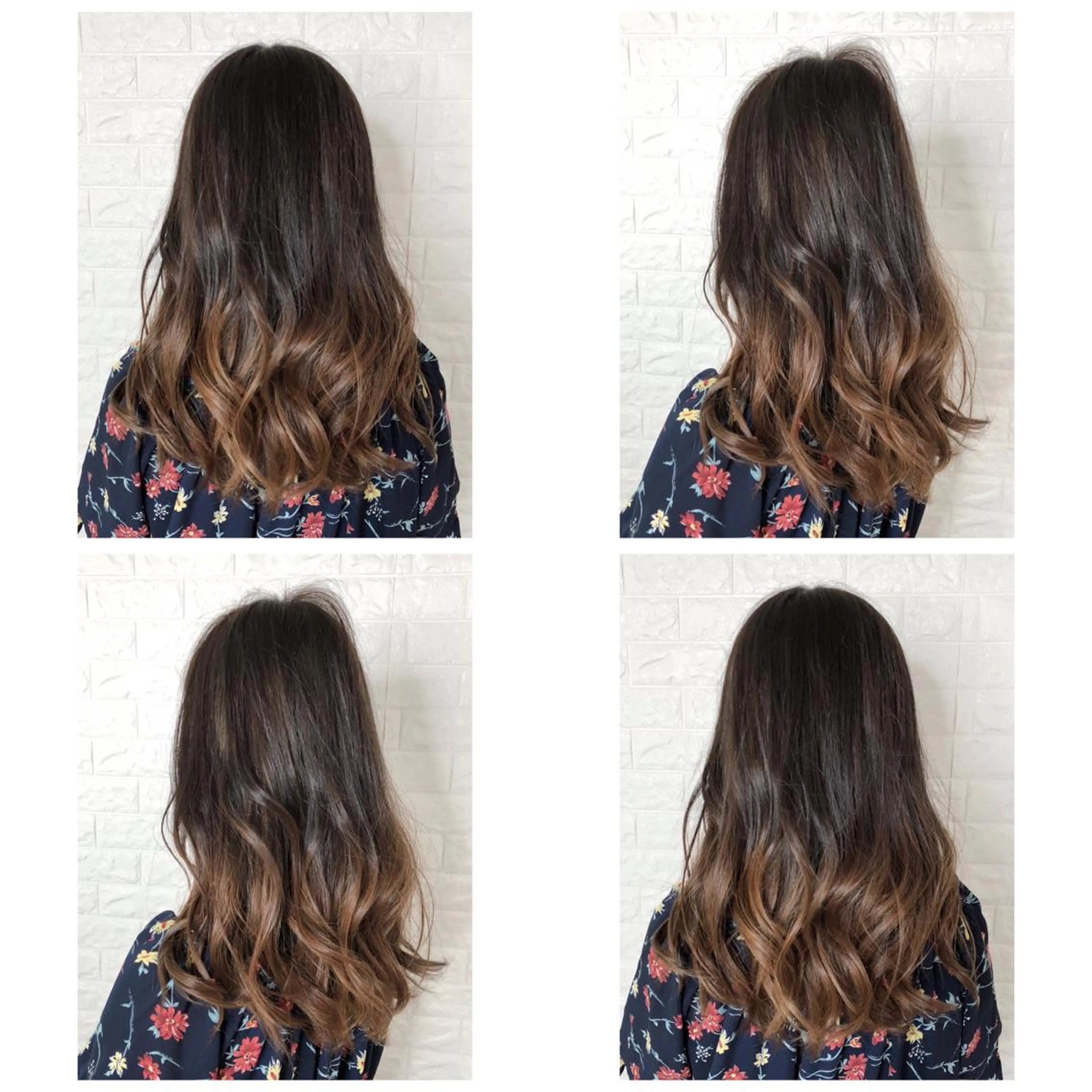 セミロング カラー ベージュカラー ブリーチ ケアブリーチ 透明感カラー グラデーションカラー 髪質改善特化KIZU /艶髪研究（京都）のヘアスタイル