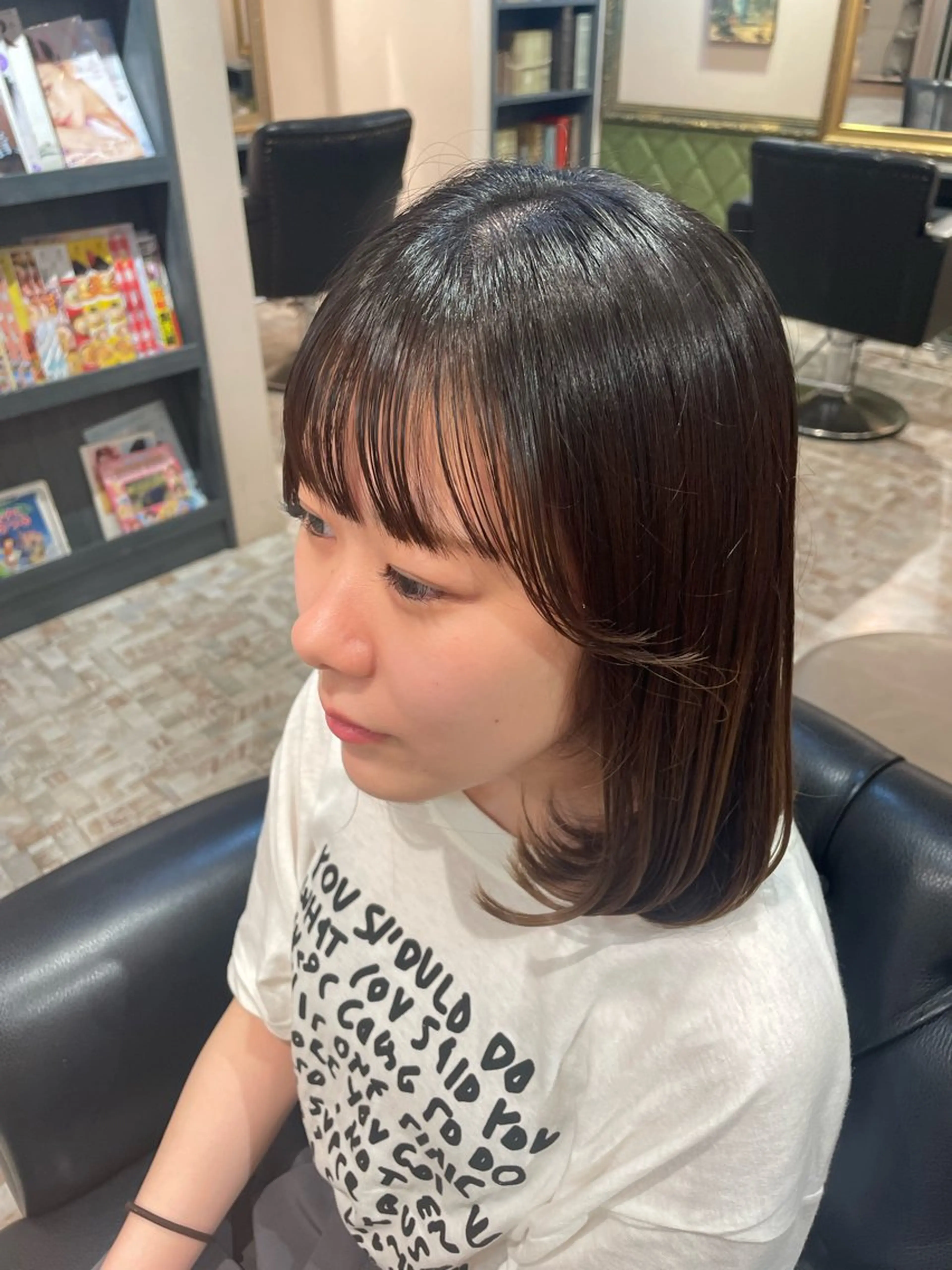 ミディアム haruna🐈🎀 / Lita 4Fのヘアスタイル