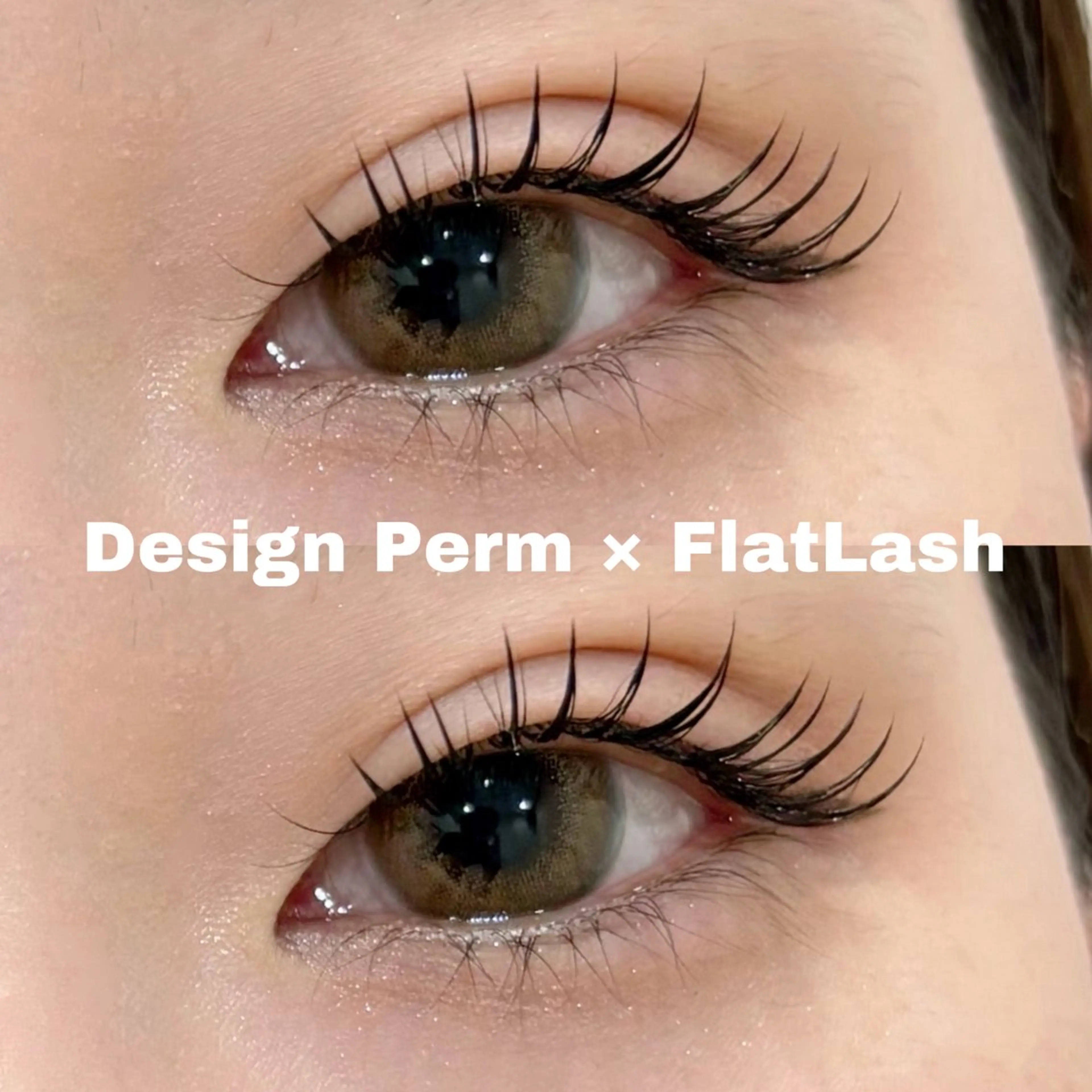 🌷【パリエク】パリジェンヌラッシュリフト×フラットラッシュ130本🌷minimoご新規様限定価格🌷の写真