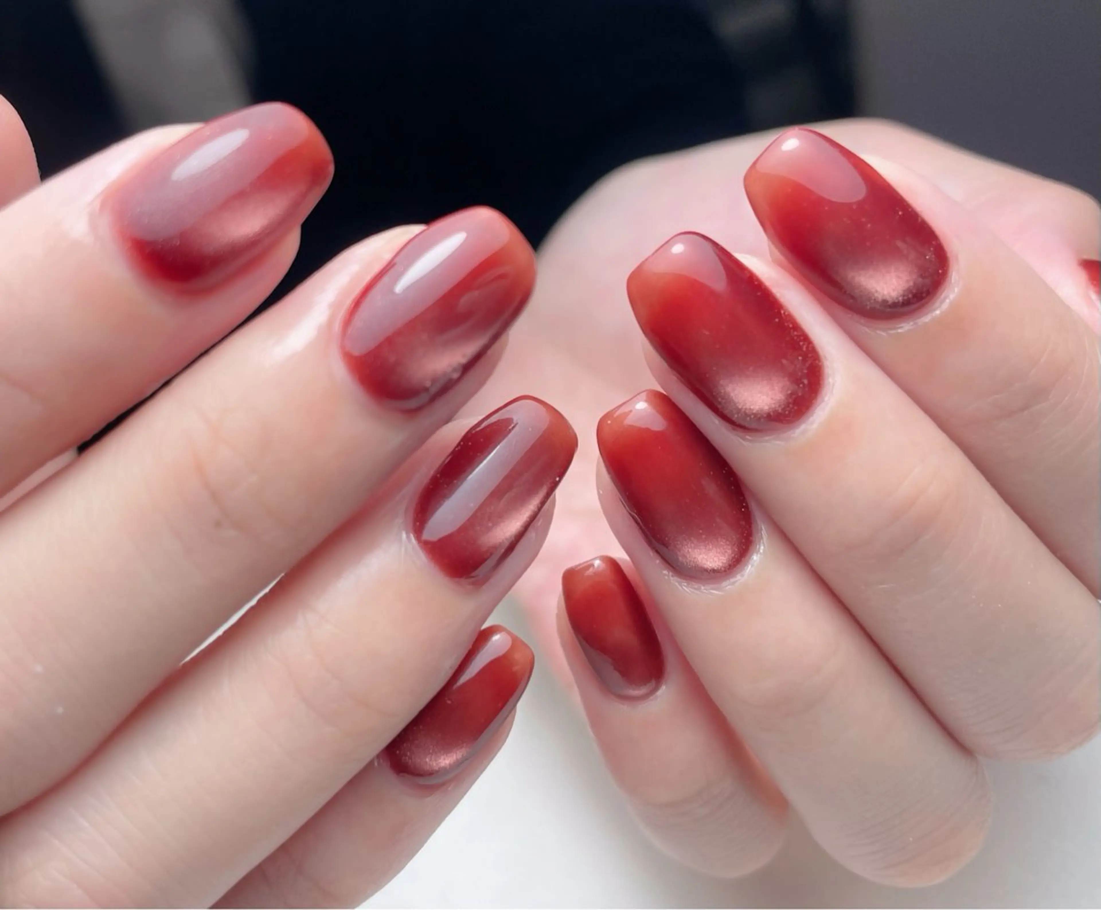 ネイル 長さ出し フットネイル フレンチネイル ジェルネイル ガラスフレンチ 中野駅から2分 MEO NAILのネイルデザイン
