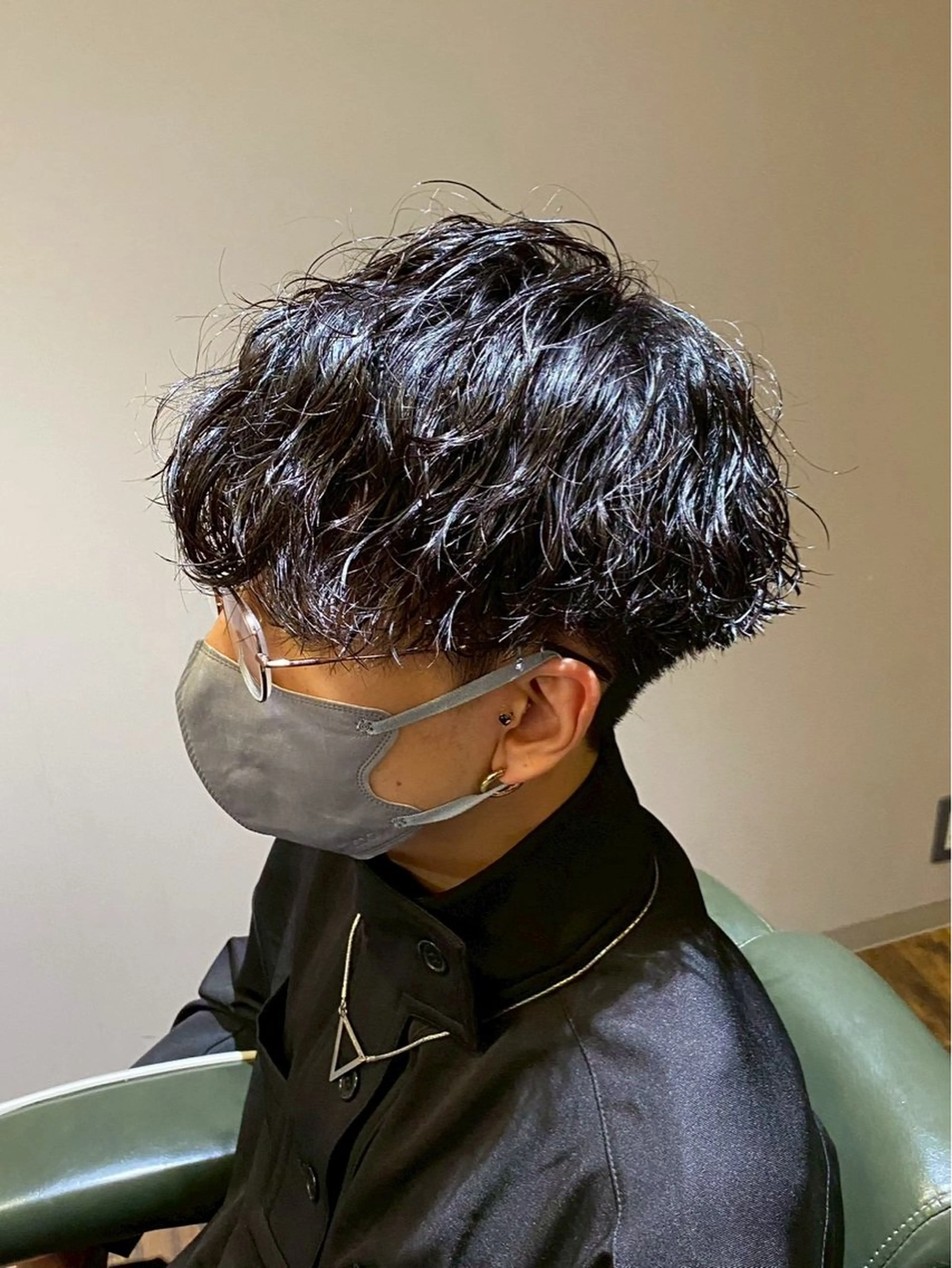 パーマ メンズ メンズ美容室/瀬田/ ナガタリクトのヘアスタイル