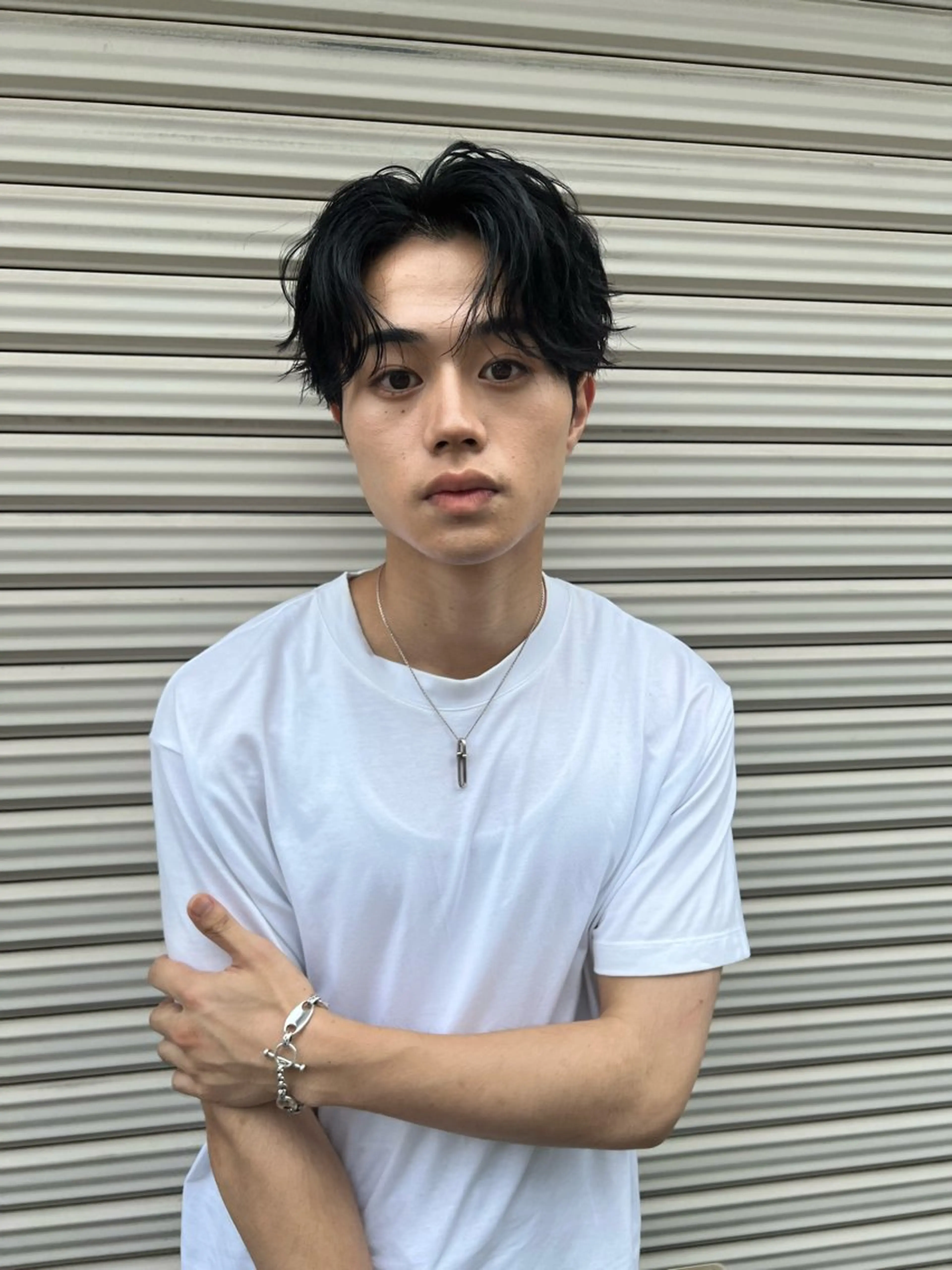 ショート メンズ 與座 小遥のヘアスタイル