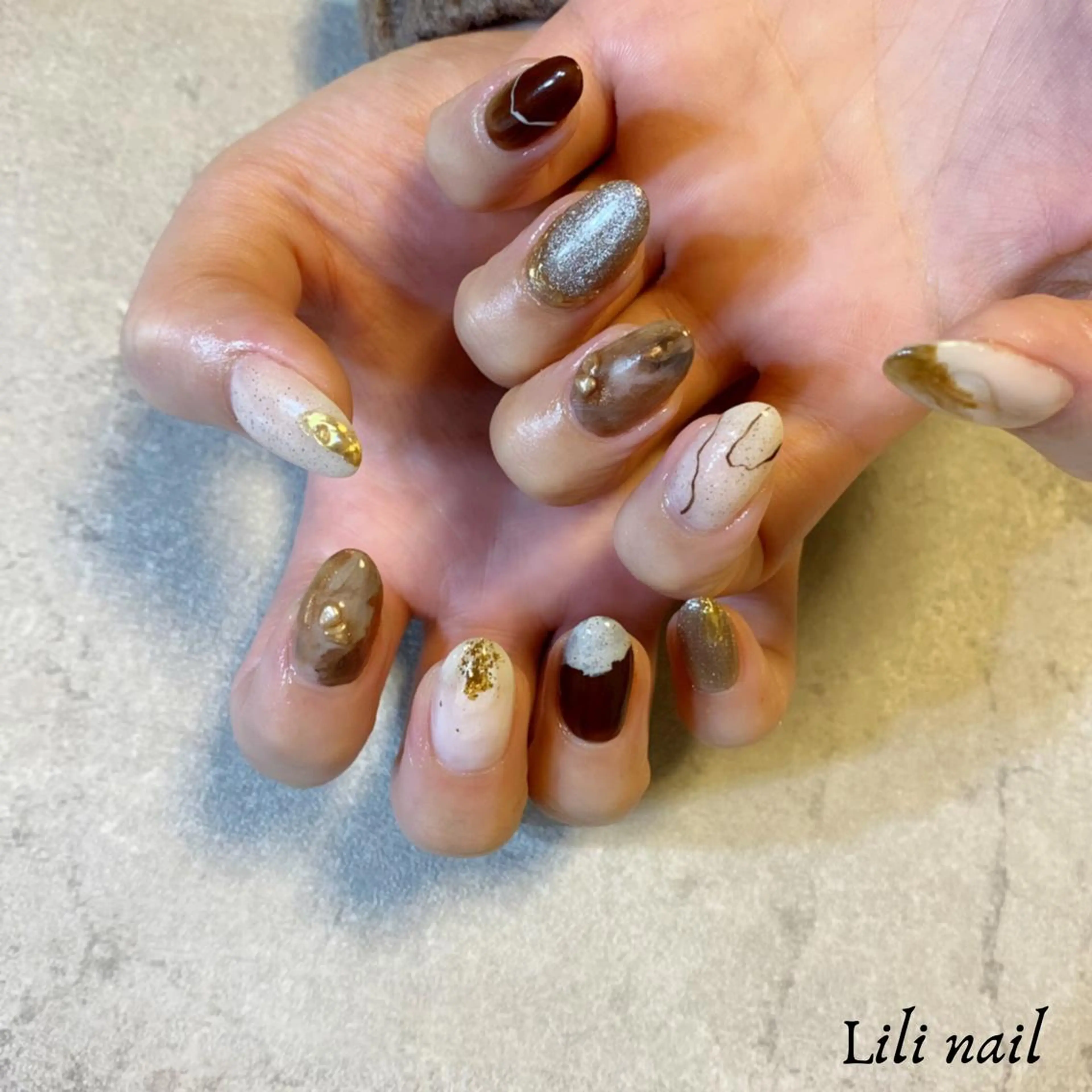 ネイル ハンドネイル Lilibeauty salonのネイルデザイン