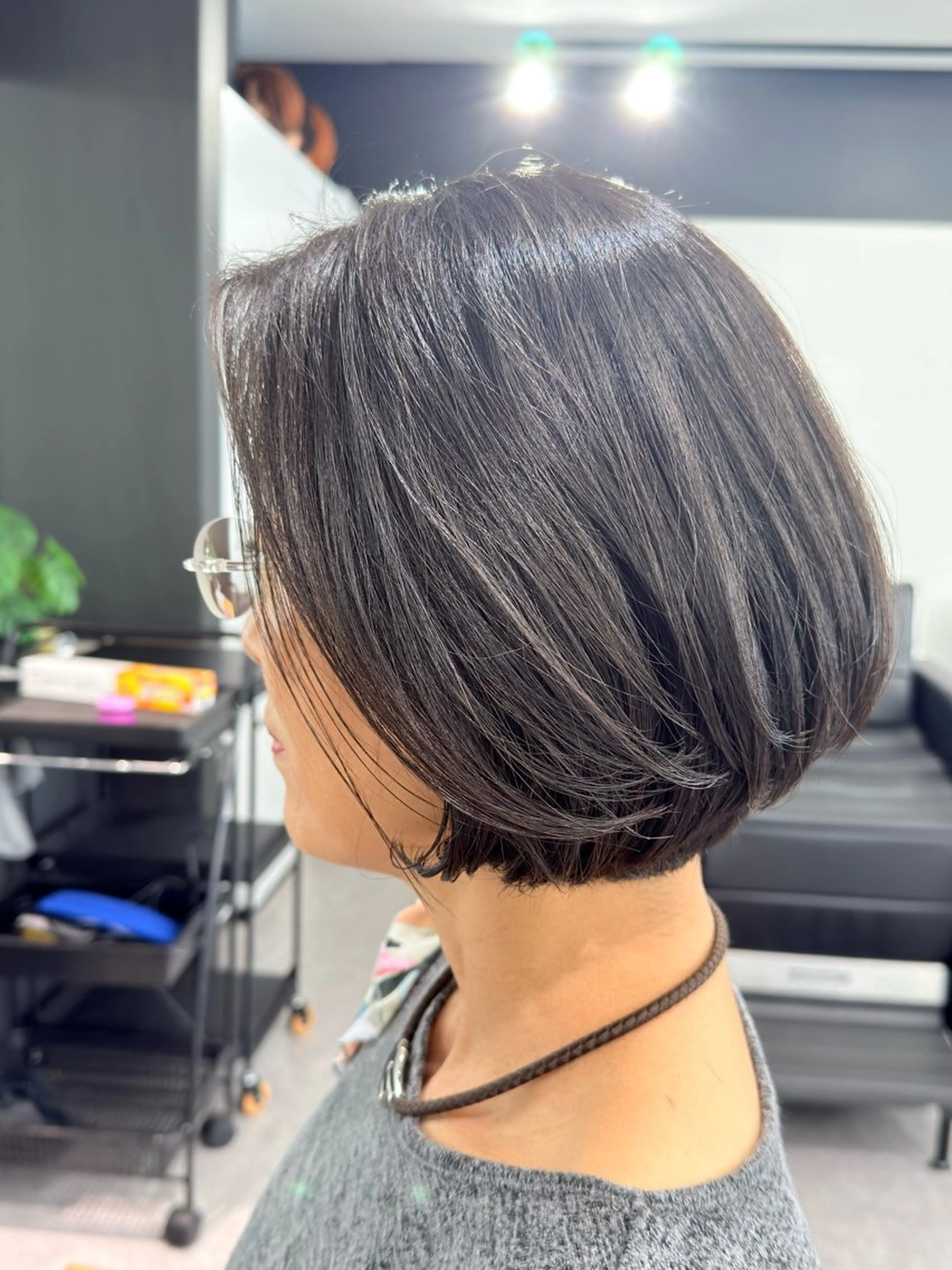 ミディアム 小森 貫治のヘアスタイル