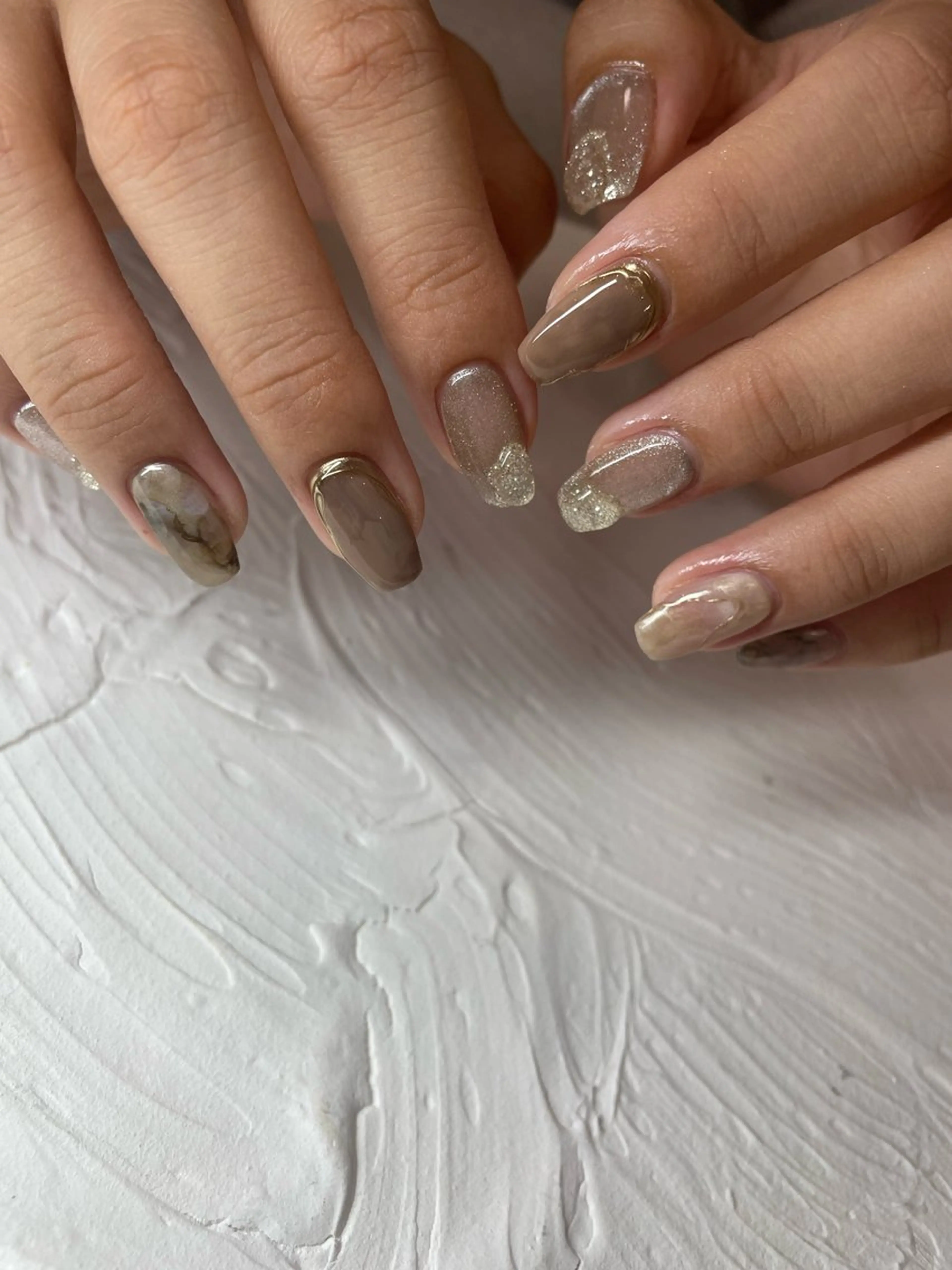 ネイル 🌕akuri🌖 三茶/nuanceのネイルデザイン