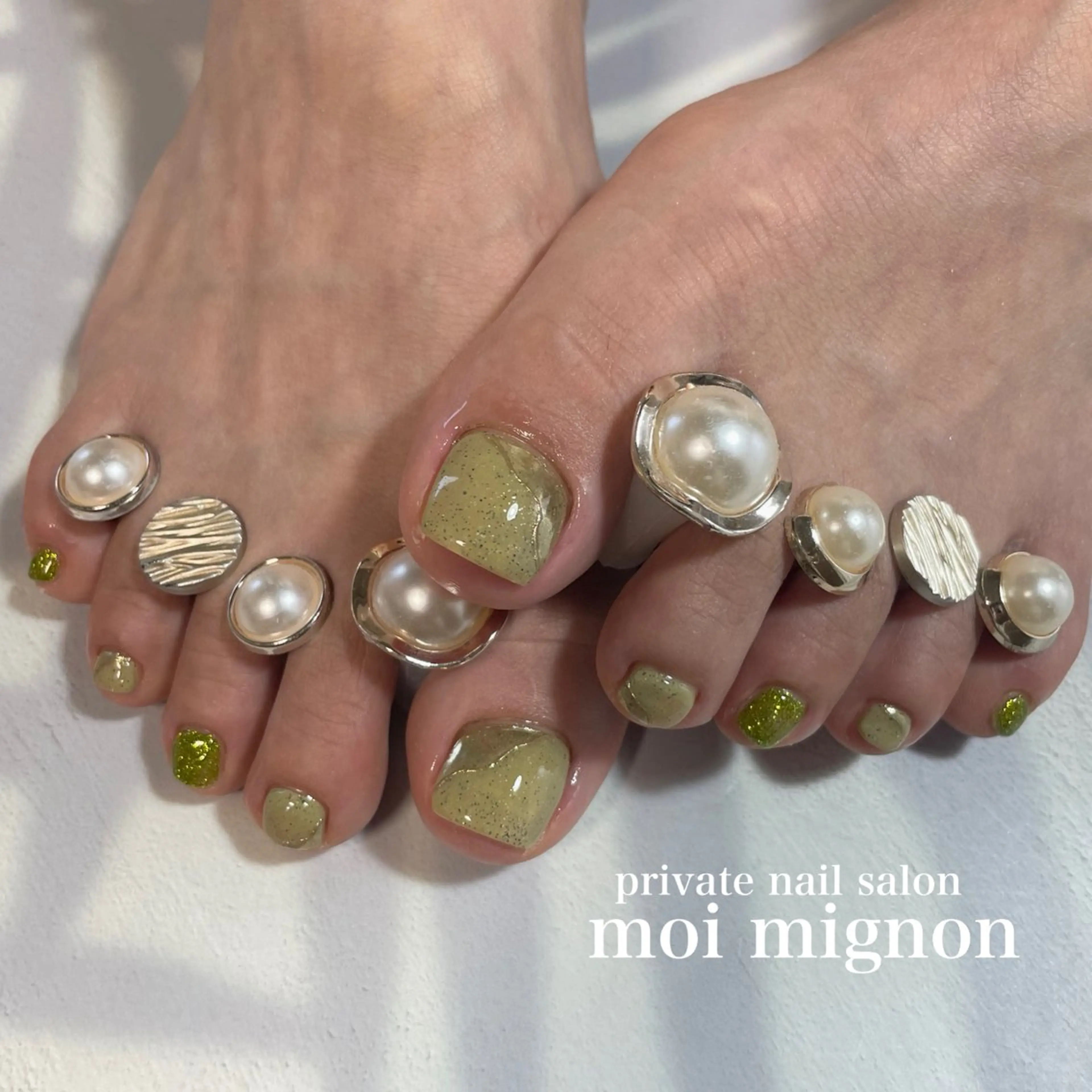 ネイル フットネイル nailist Aki♡のネイルデザイン