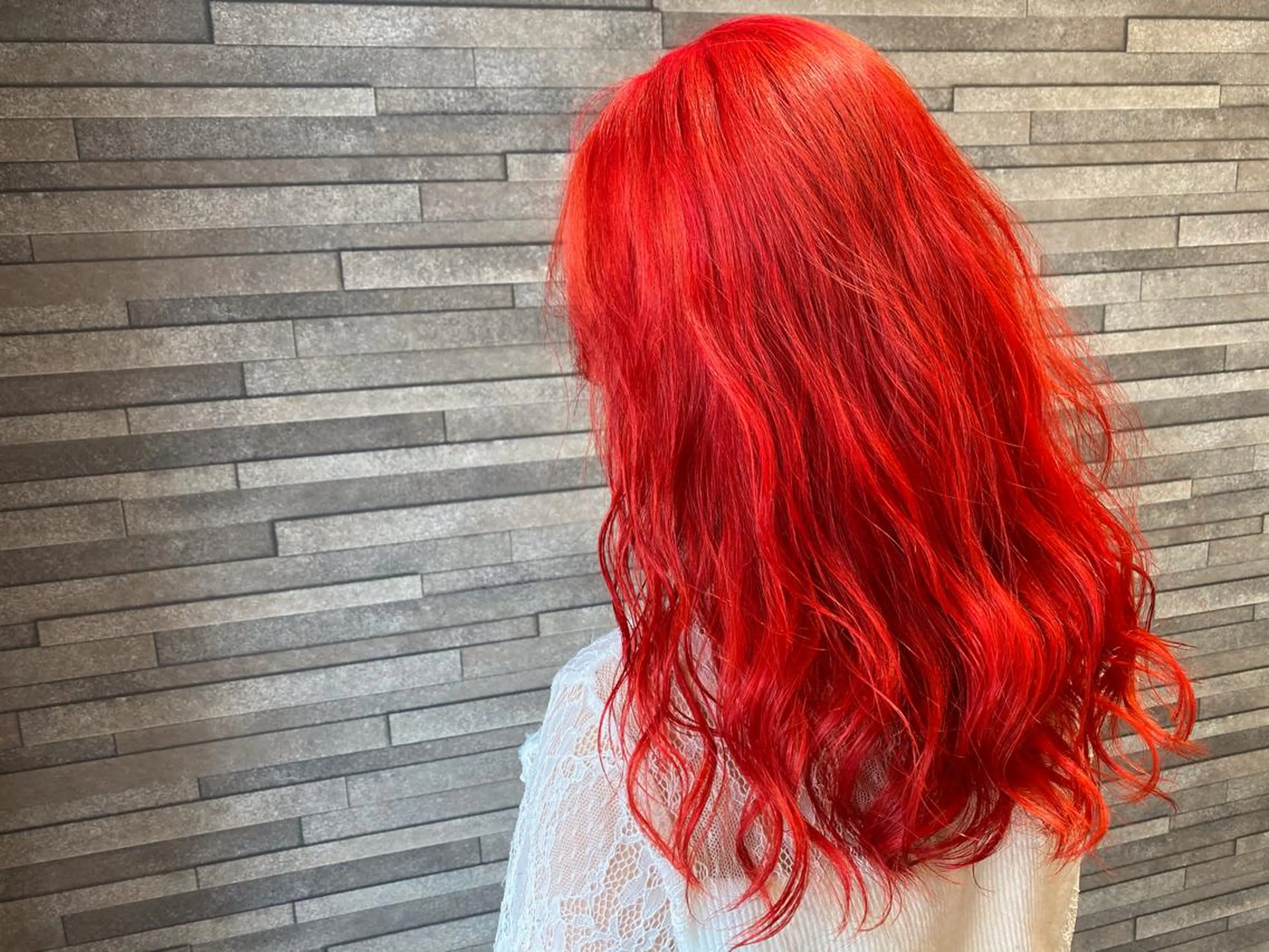 セミロング カラー Gain池下 レディースのヘアスタイル