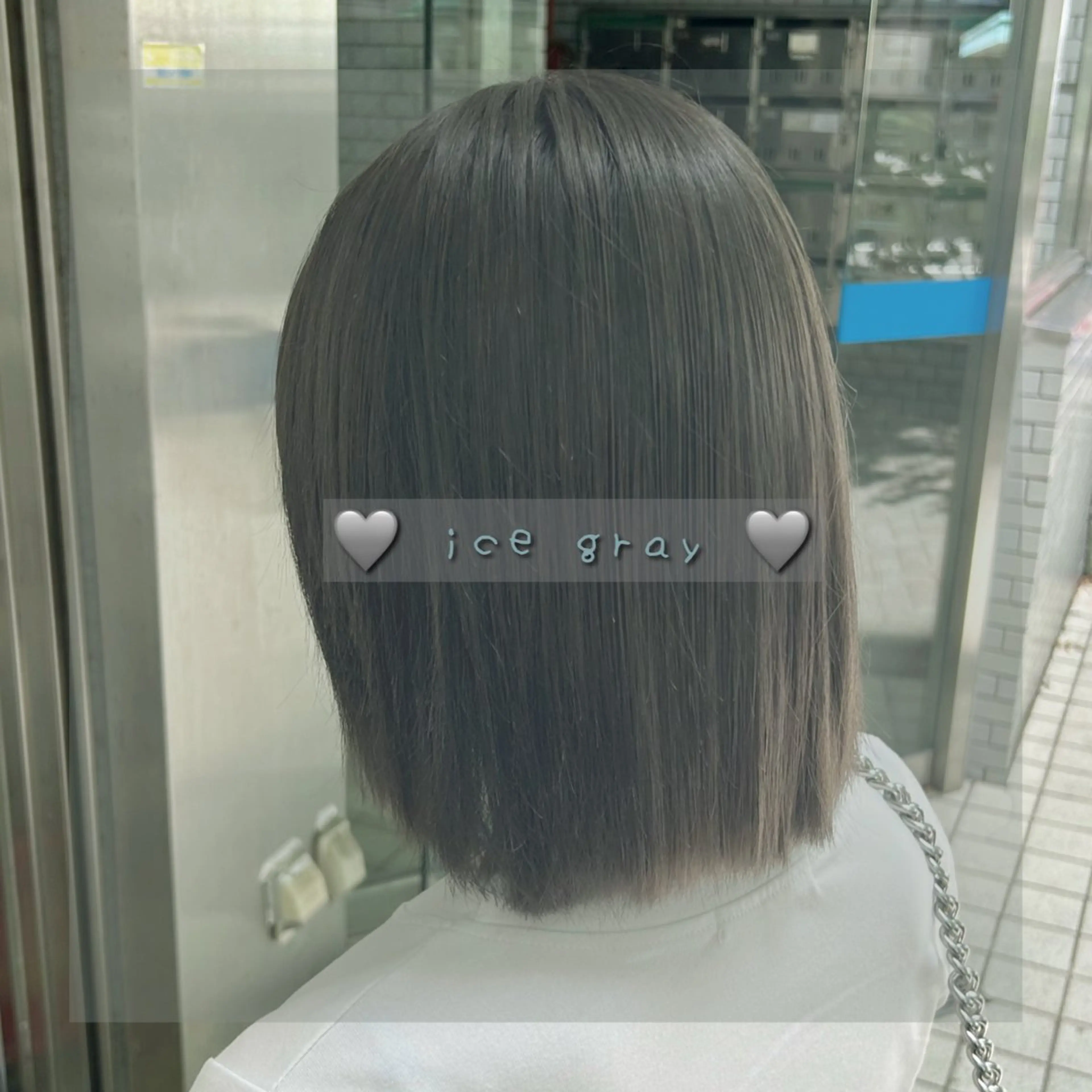 ショート ヘアカラー ✨🦄韓国風レイヤ ー🦄✨林あかりのヘアスタイル