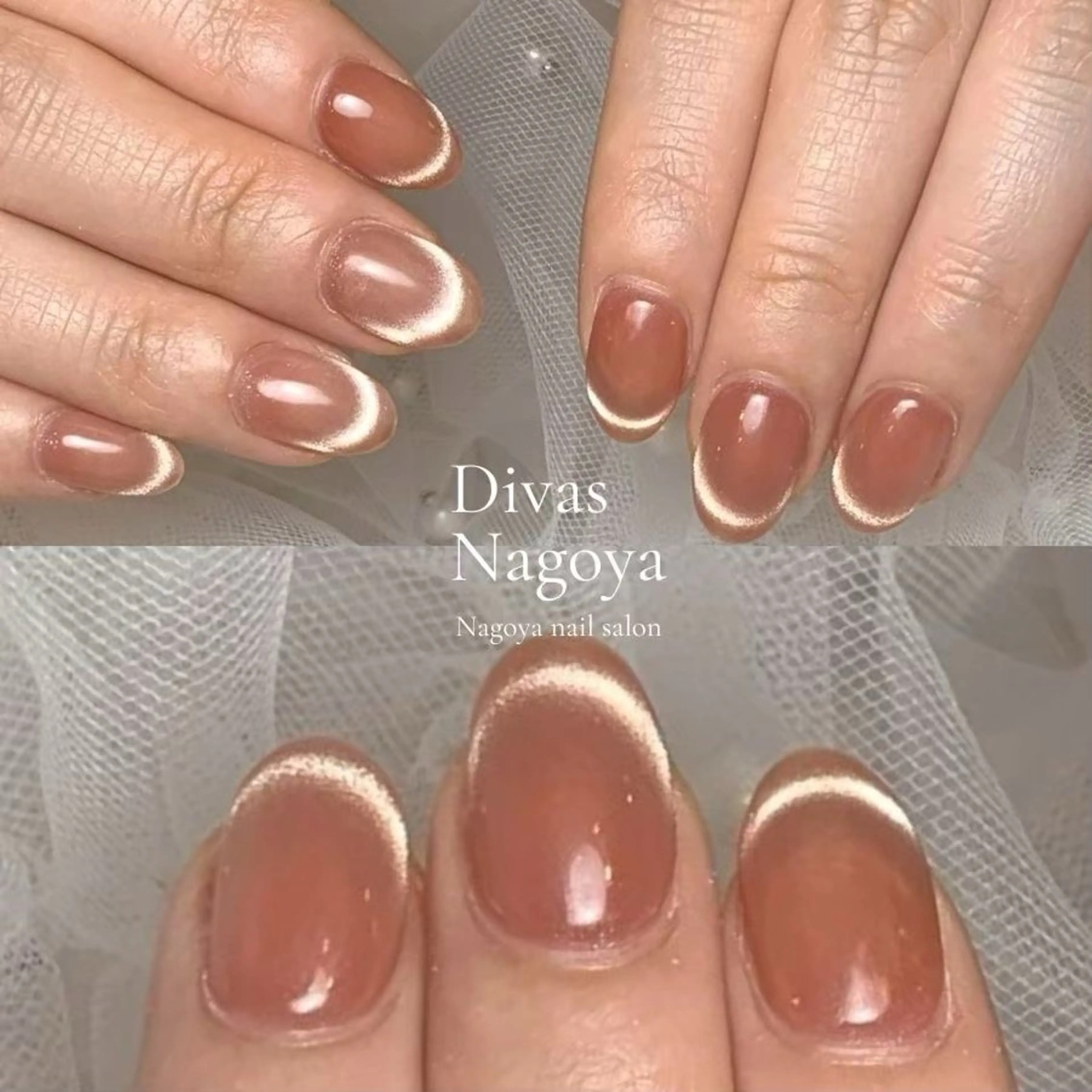 ネイル ジェルネイル マグネットネイル ニュアンスネイル パラジェル ワンホンネイル 🎀 D.d _nailのネイルデザイン