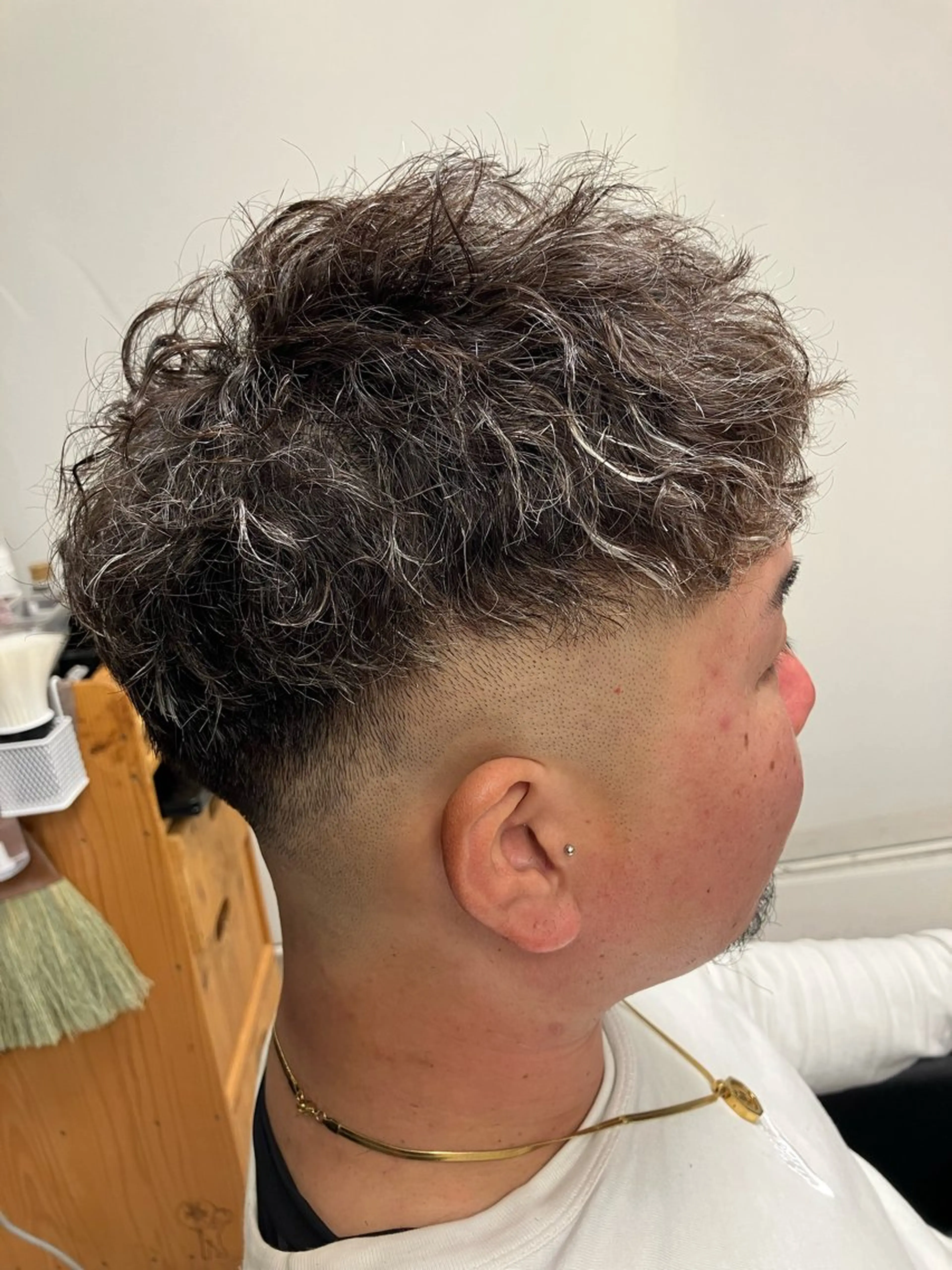 カラー パーマ メンズ カット ヘアカラー パーマ メンズ特化/パーマ/ フェードWATARUのヘアスタイル