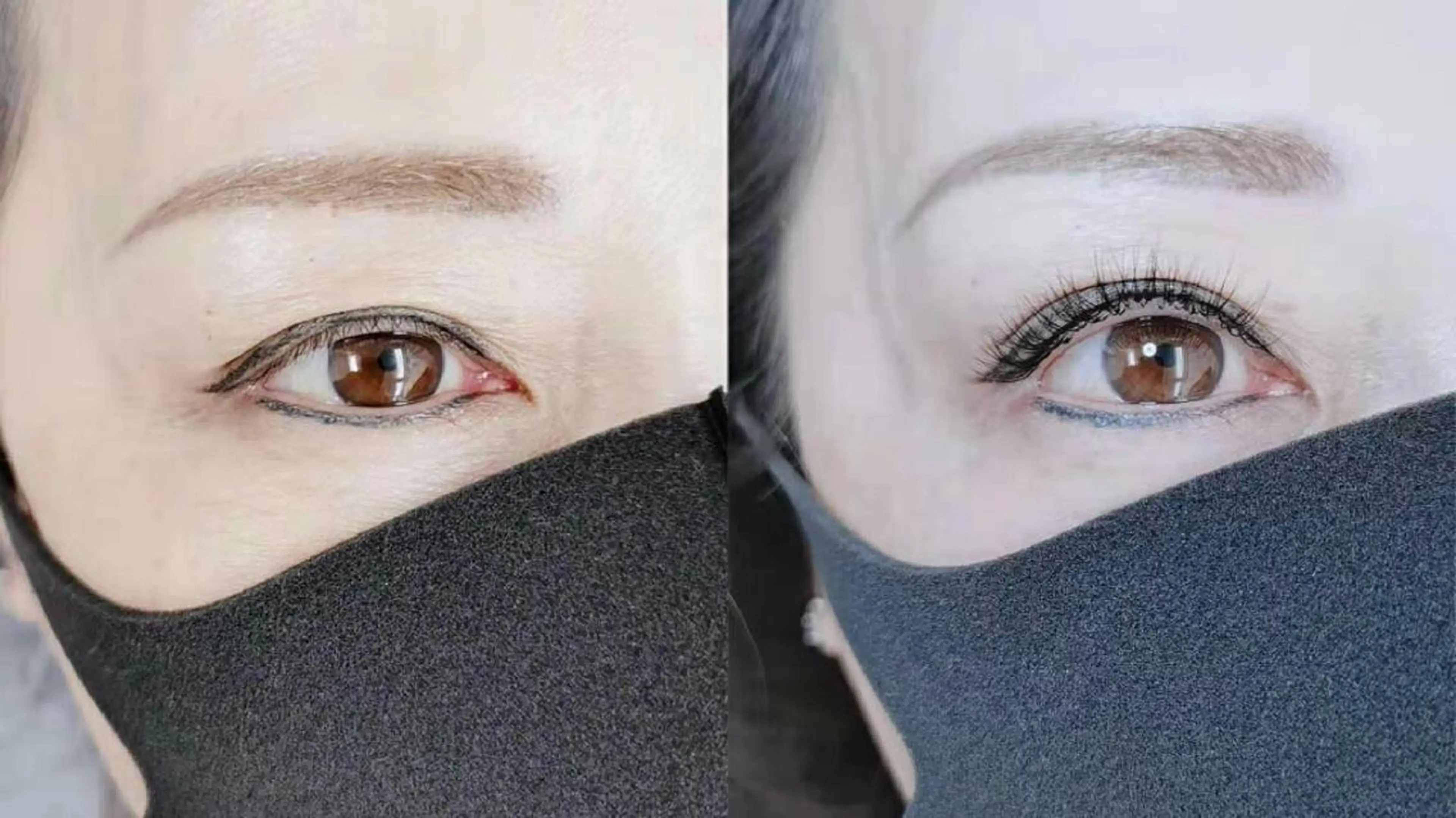 マツエク・マツパ ナチュラル 胡蝶蘭レディースサロ ン眉マツパエクステの眉毛・アイブロウイメージ