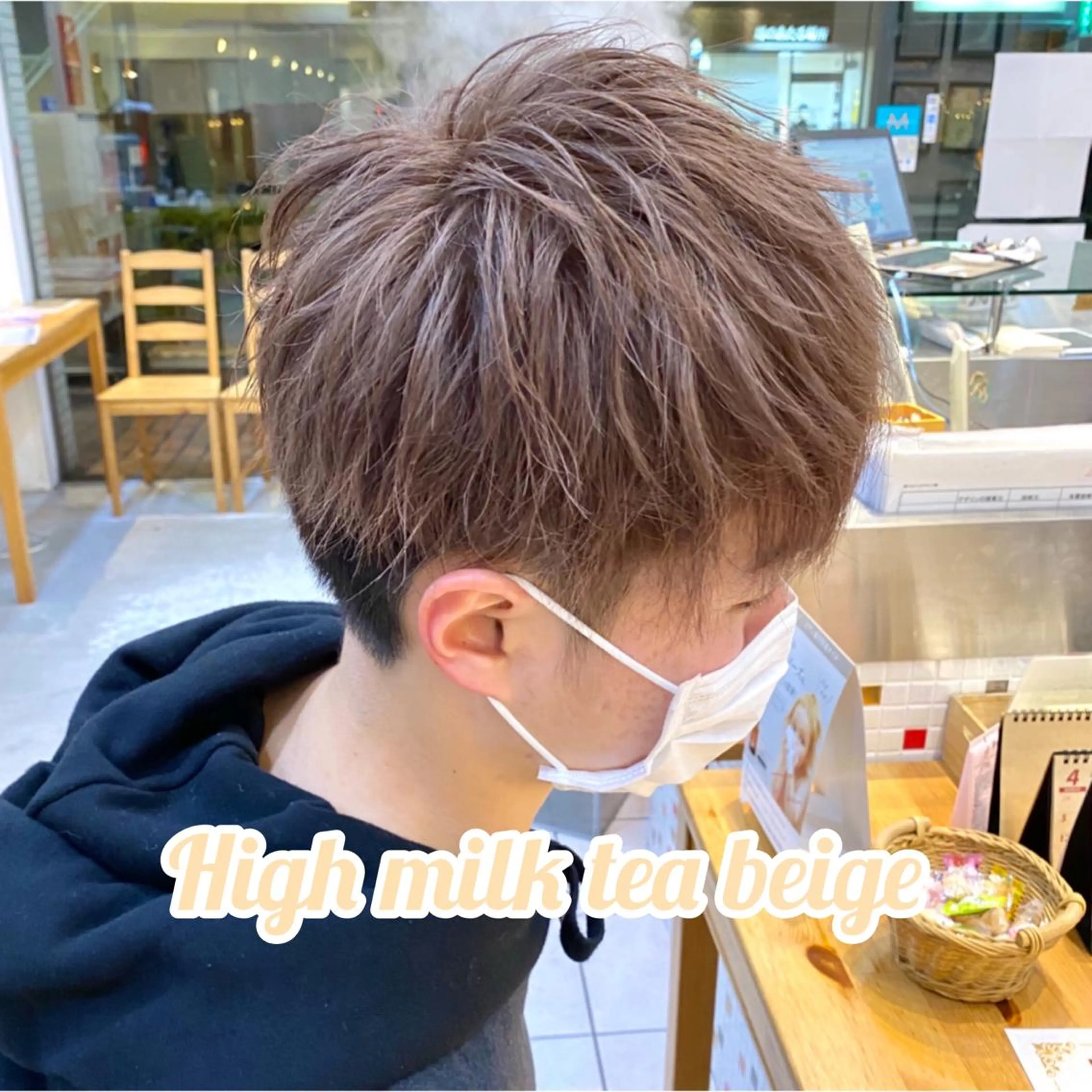 ショート カラー メンズ ✨髪質改善専門店✨ QOLU✨のヘアスタイル