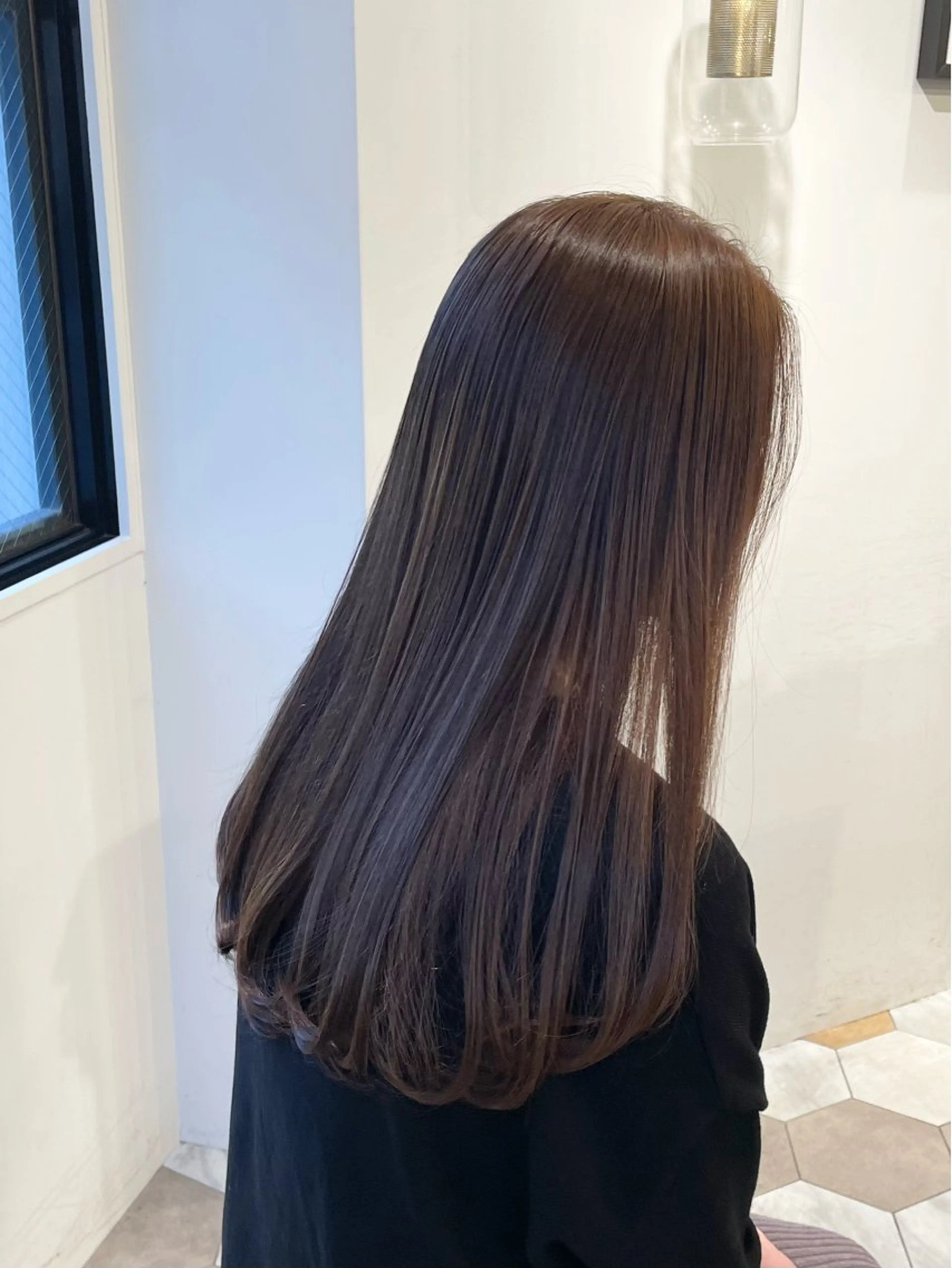 ロング トリートメント カット トリートメント 顔まわりcut🌿 Hinakoのヘアスタイル