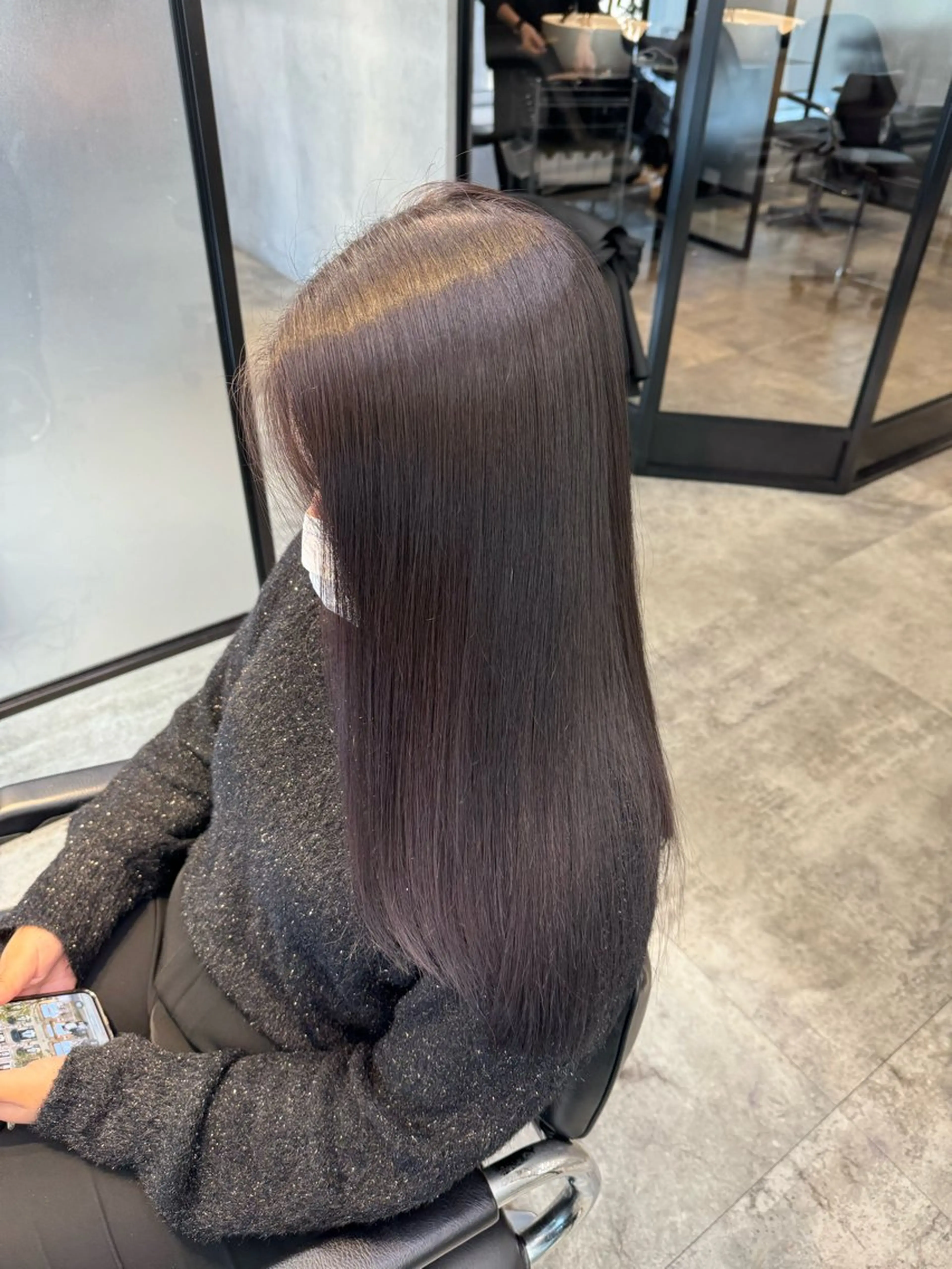 ロング ヘアカラー トリートメント ヘアセット 佐藤景流/自由が丘で 叶う髪質改善/メンズのヘアスタイル