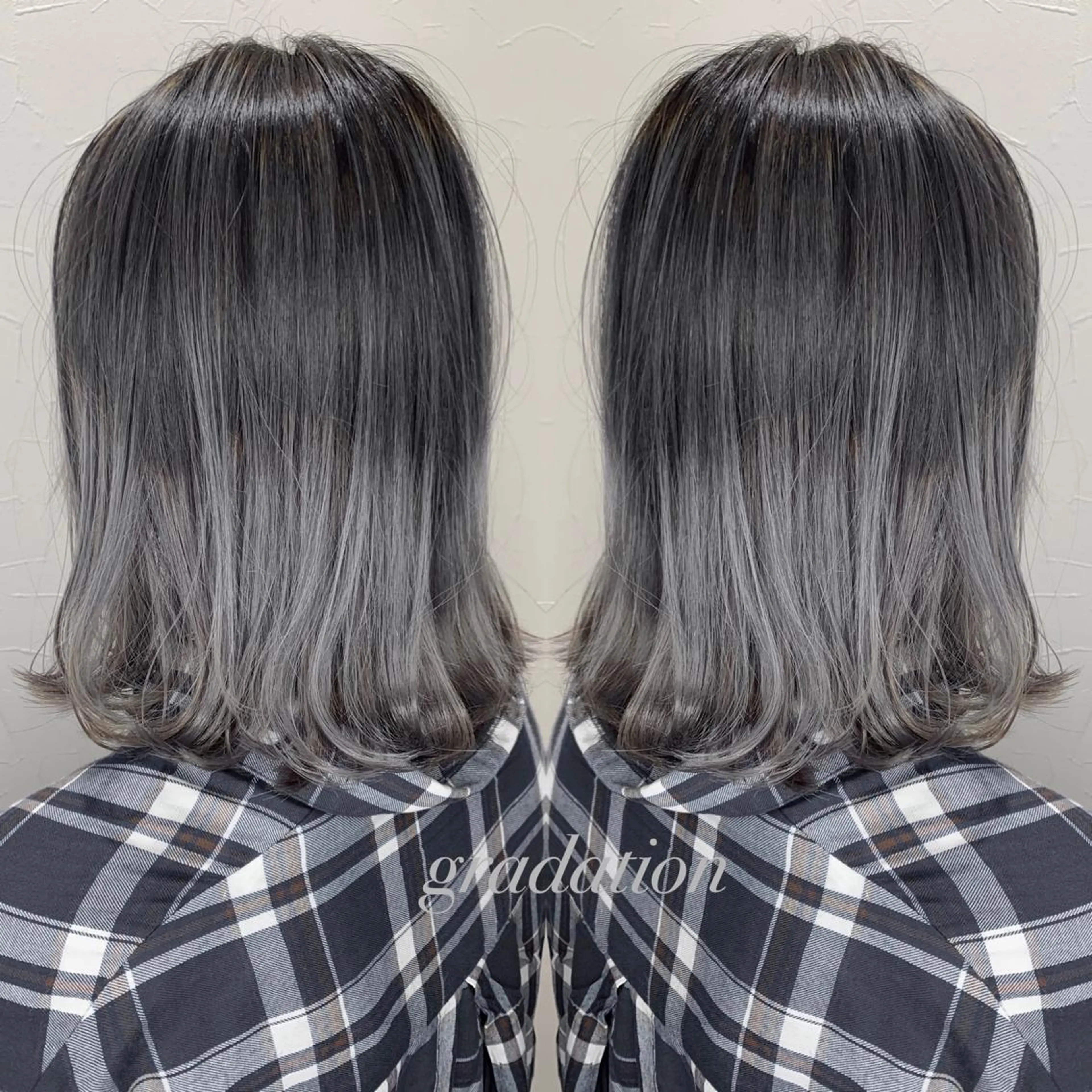 セミロング カット 縮毛矯正 お悩み、似合わせ提案 将真のヘアスタイル