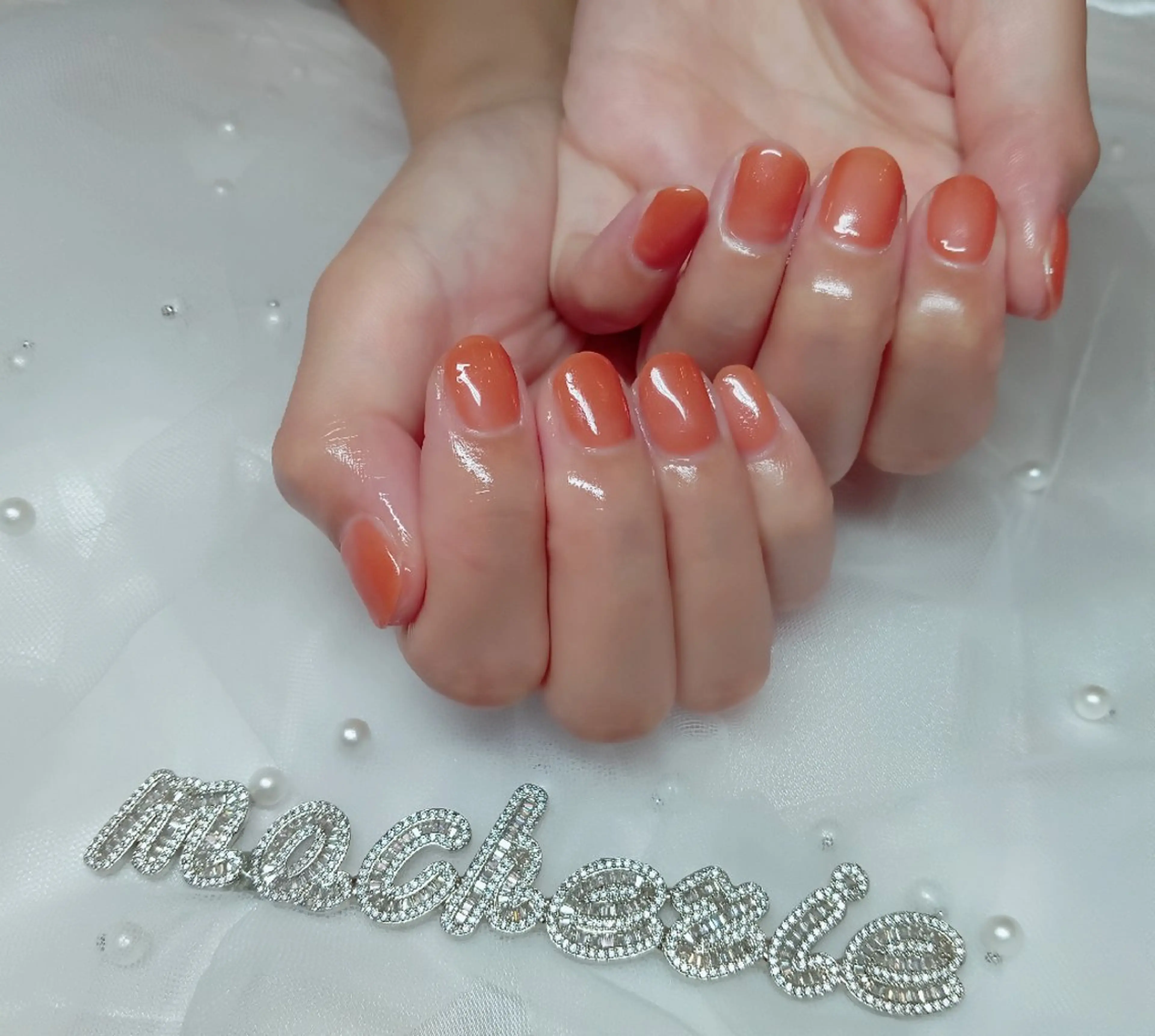 ネイル ワンカラーネイル ハンドネイル Nail Salon macherieのネイルデザイン