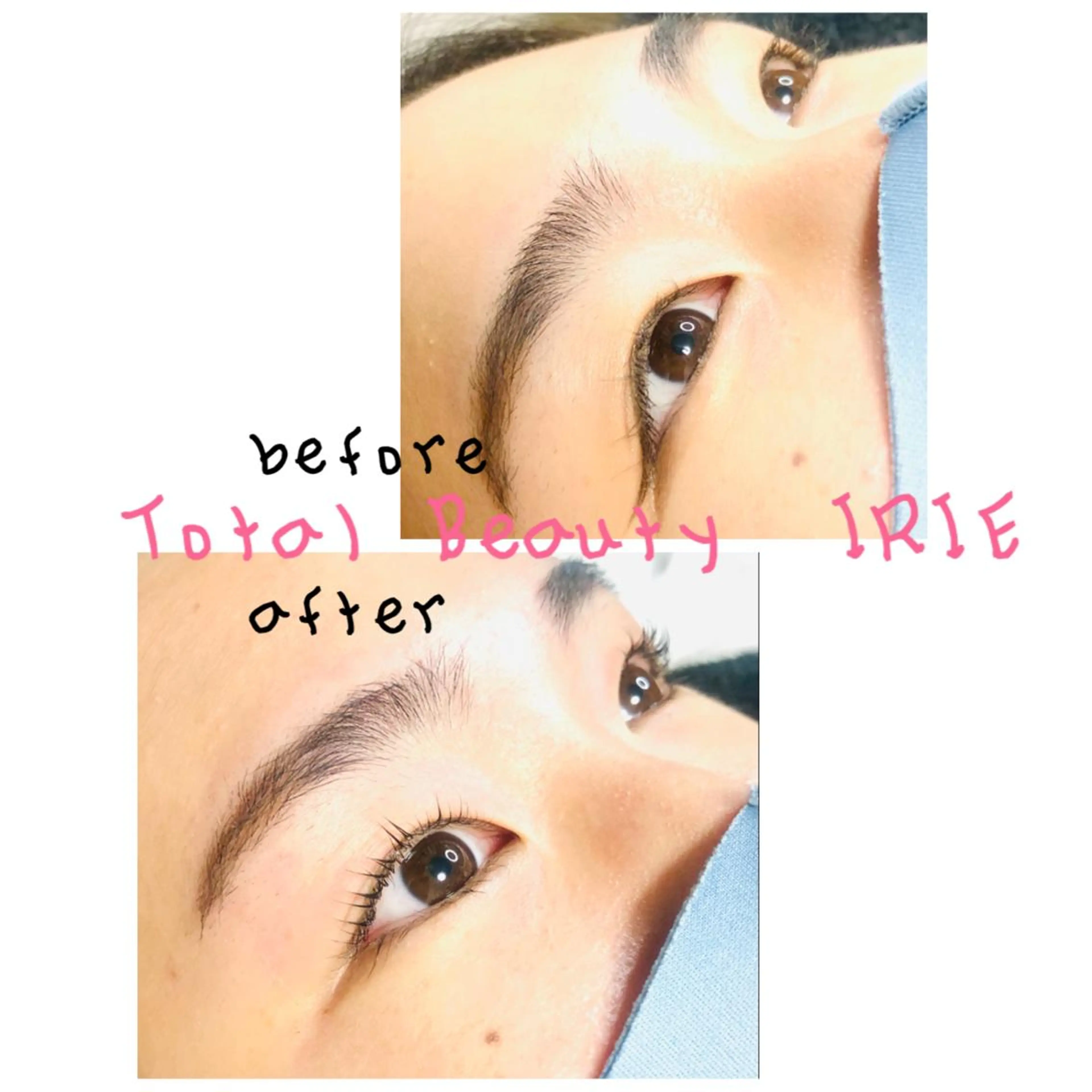 マツエク・マツパ 一重×まつ毛パーマ マツパ トータルビューティー アイリーのマツエク・マツパデザイン