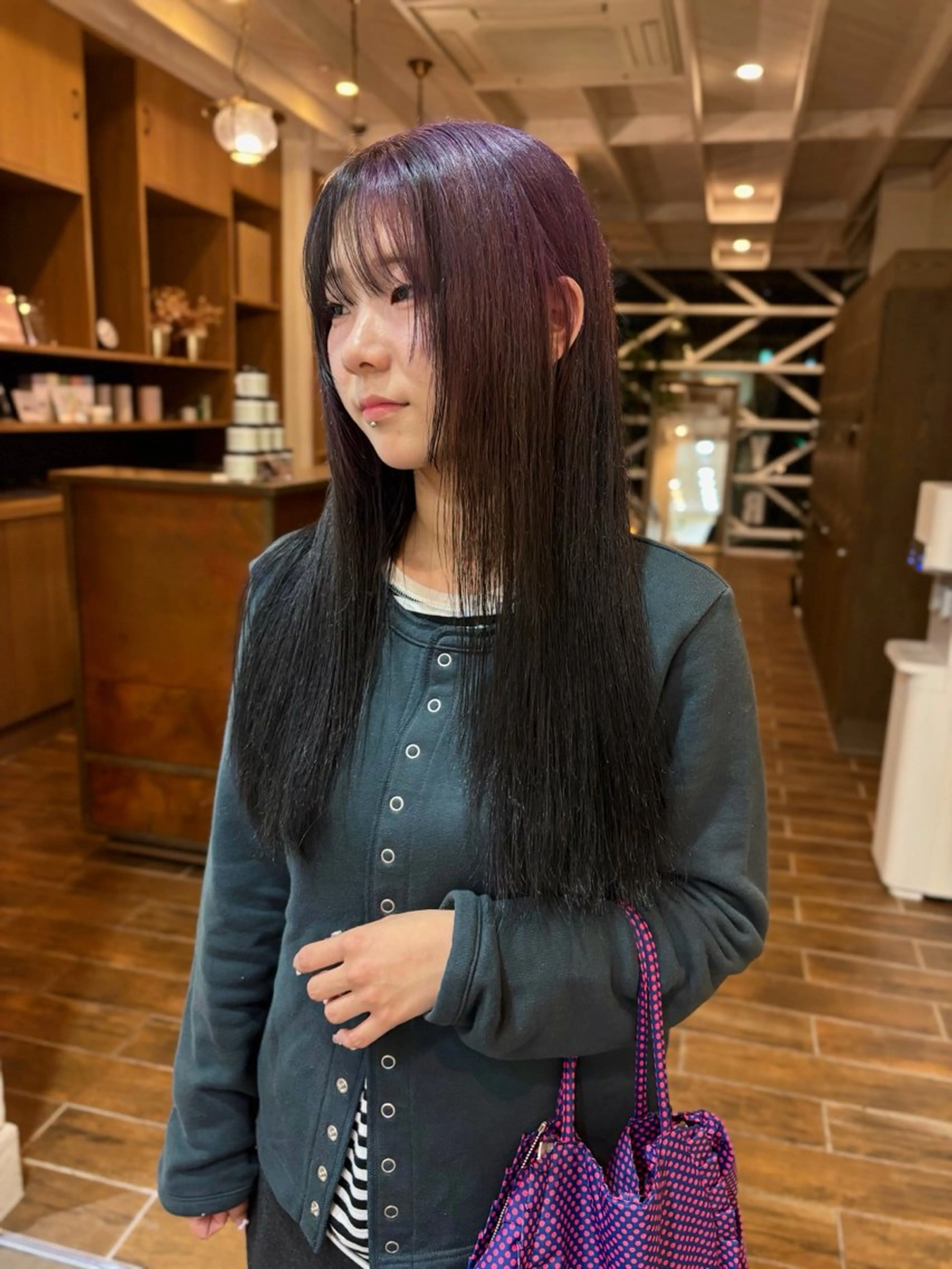 ロング カラー ヘアカラー ハイトーン/デザイン カラー/るいのヘアスタイル