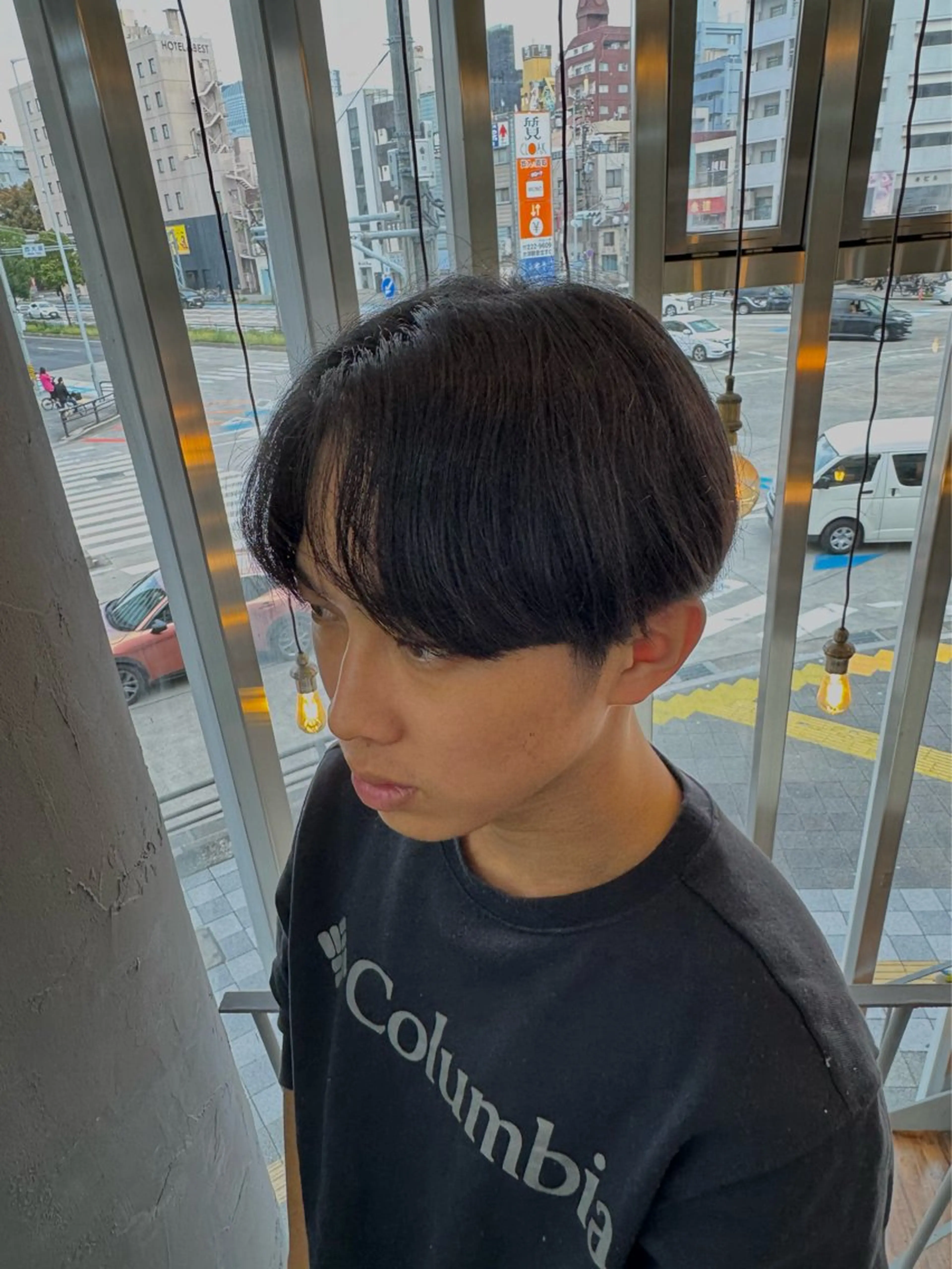 ショート カラー メンズ WEST O LAND所属・若尾 貴斗のヘアスタイル