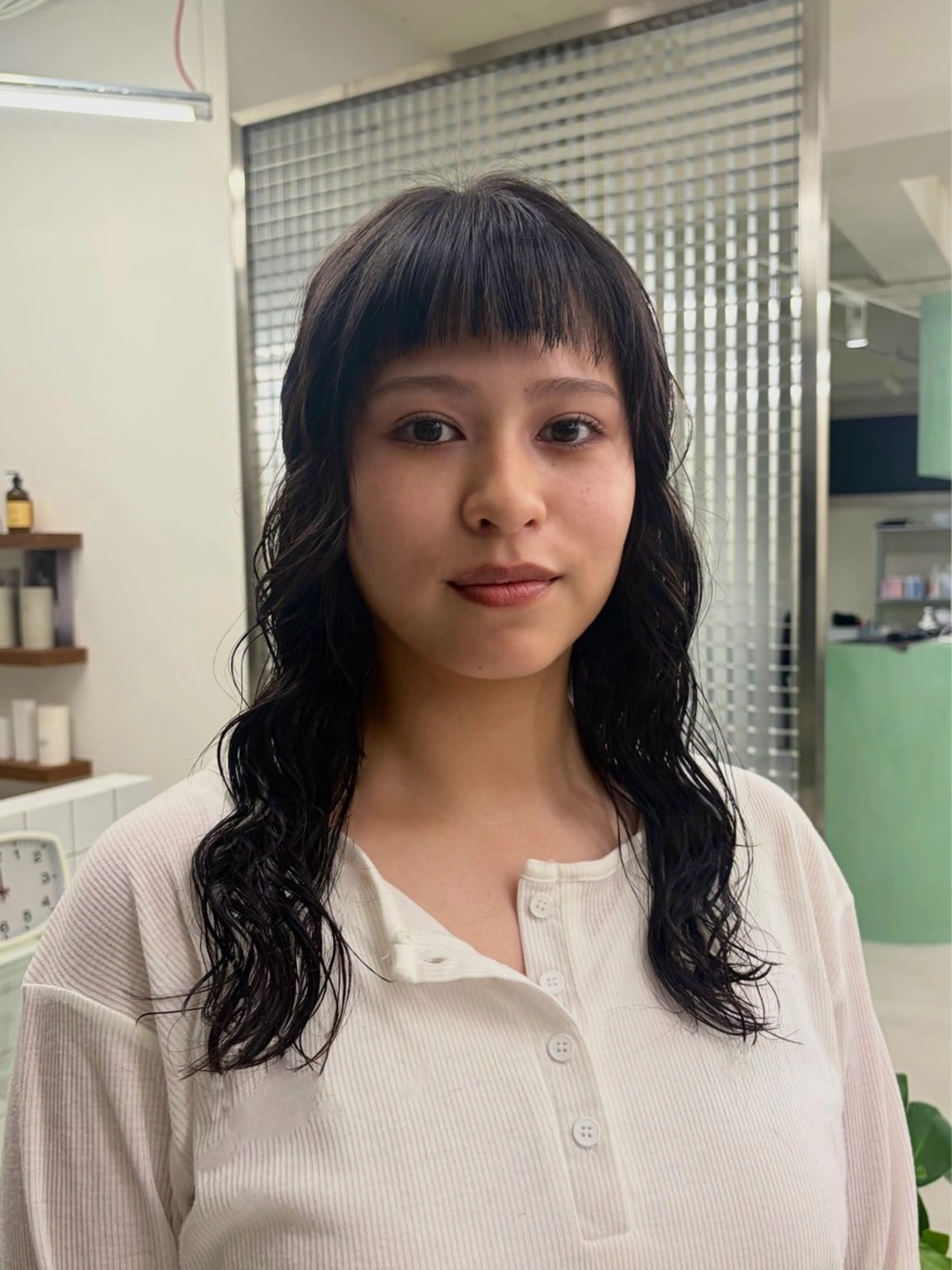 ロング パーマ パーマ ロングパーマ/ボブ/ 表参道/aoba🩵のヘアスタイル