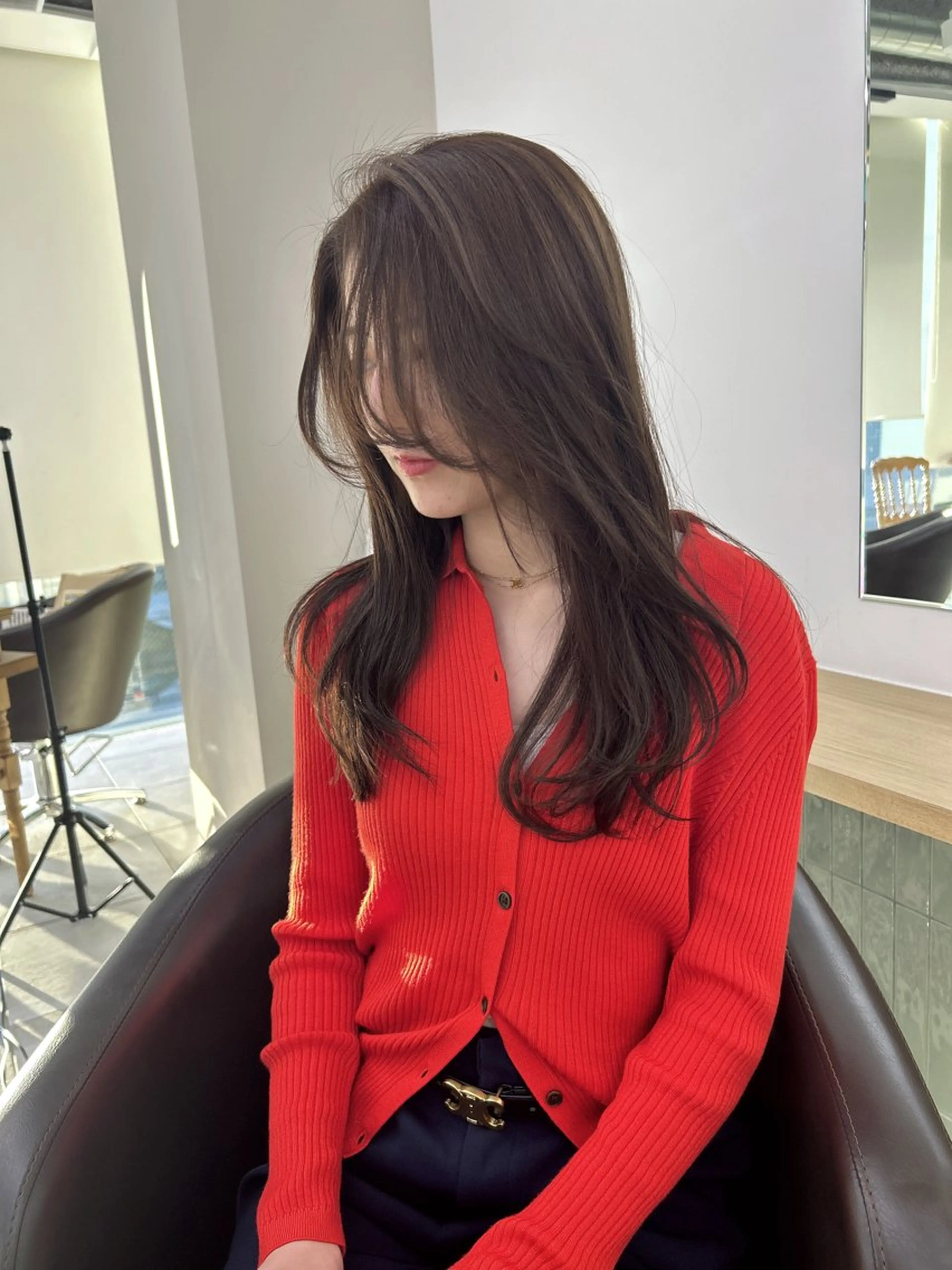 セミロング カラー カット ヘアカラー トリートメント 【代表】 たき〜のヘアスタイル