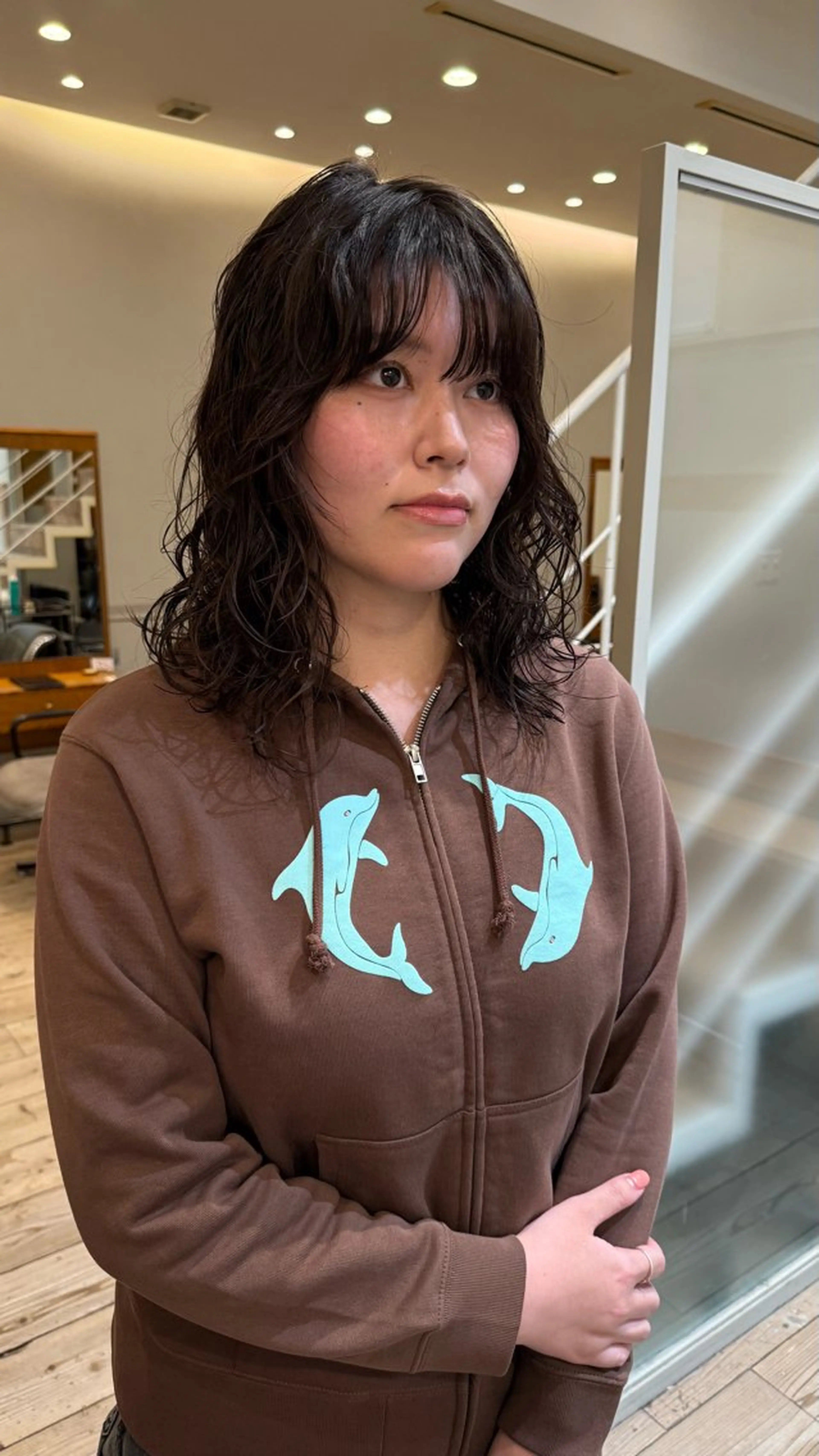 ミディアム パーマ ミディアムパーマ 原宿/ケパーマ 🧺ユウマのヘアスタイル