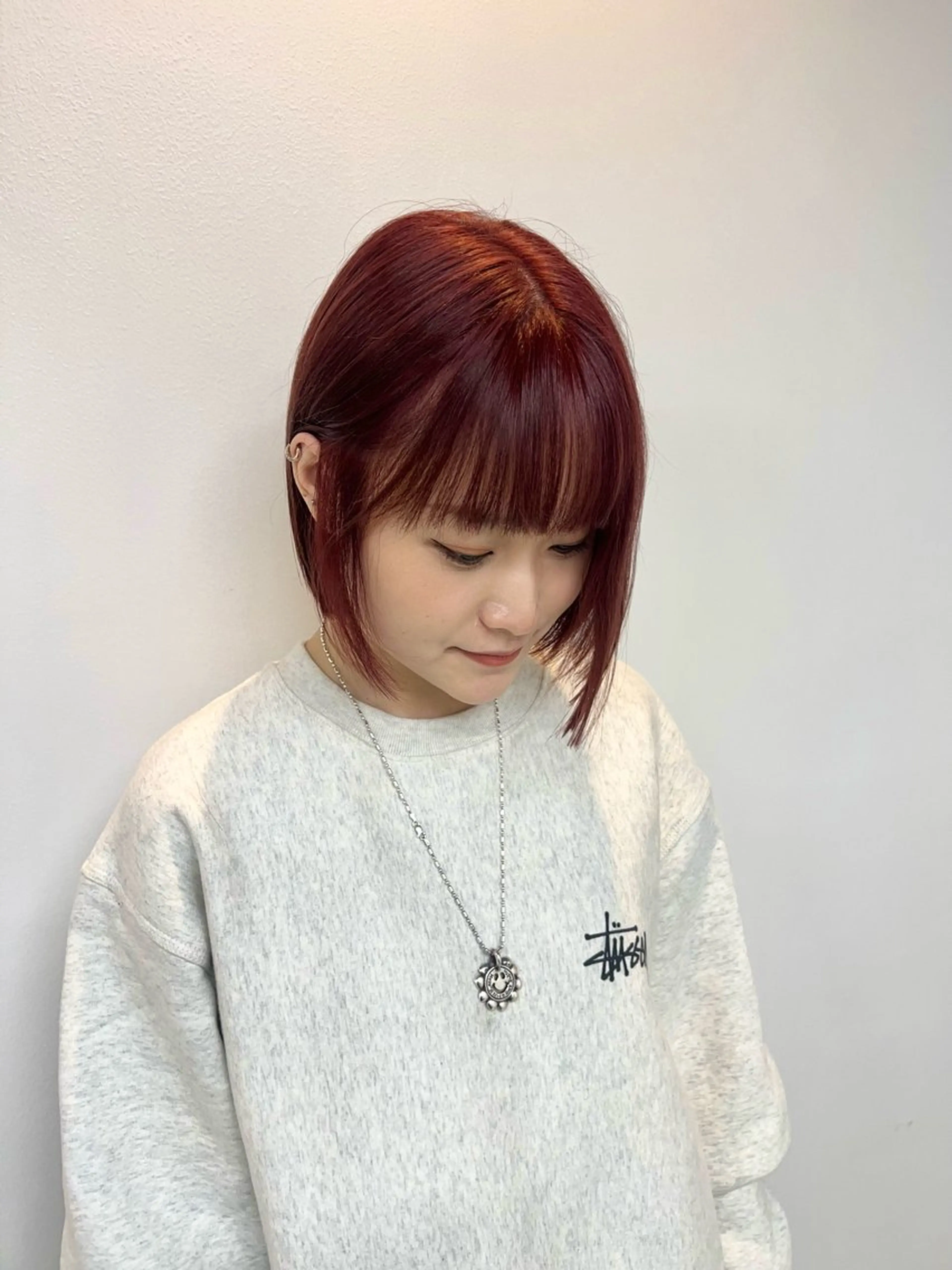 ショート カラー SANA推し美容師 CHISA🍒のヘアスタイル