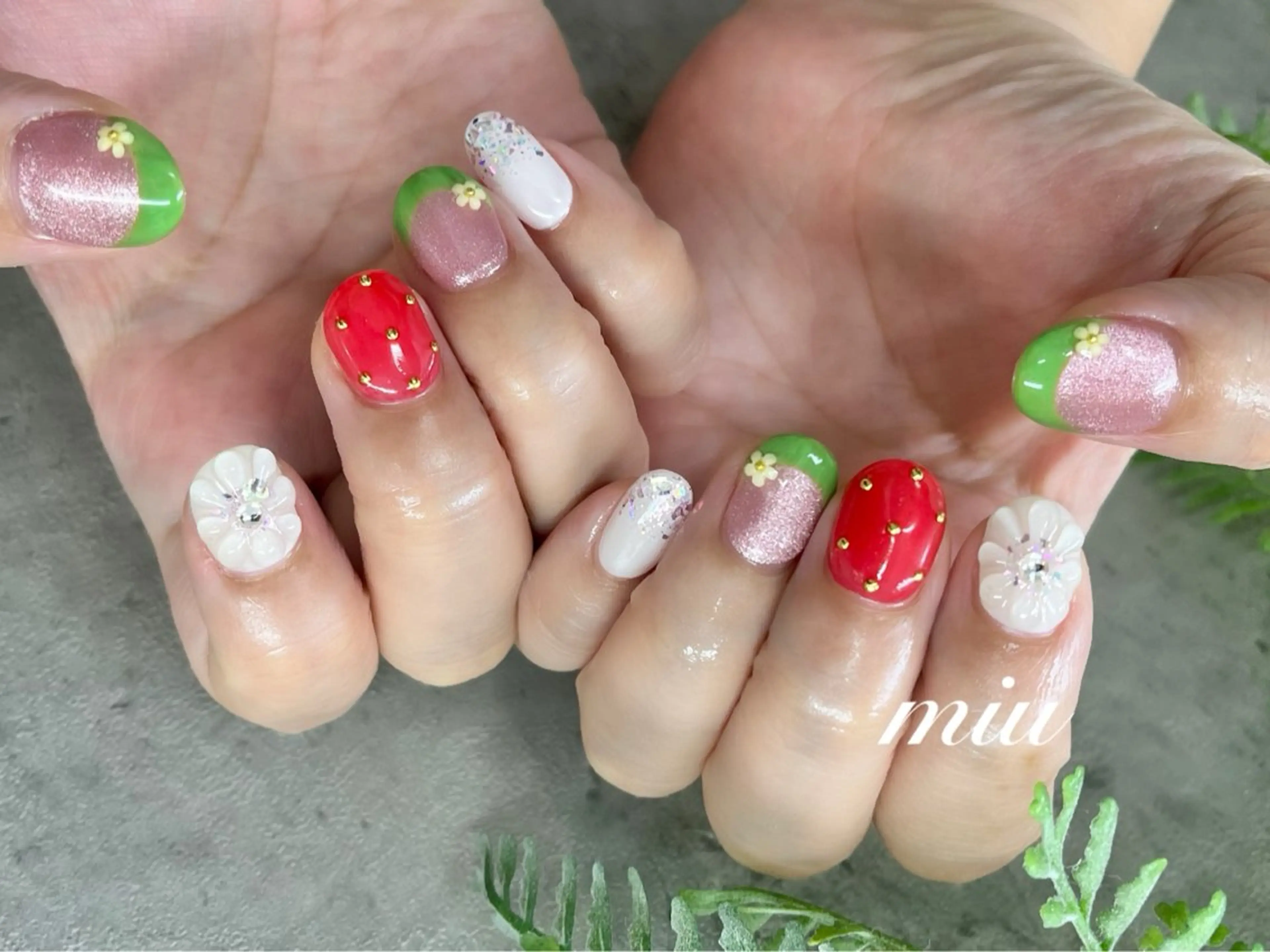 ネイル miu nail 🐾mihoのネイルデザイン