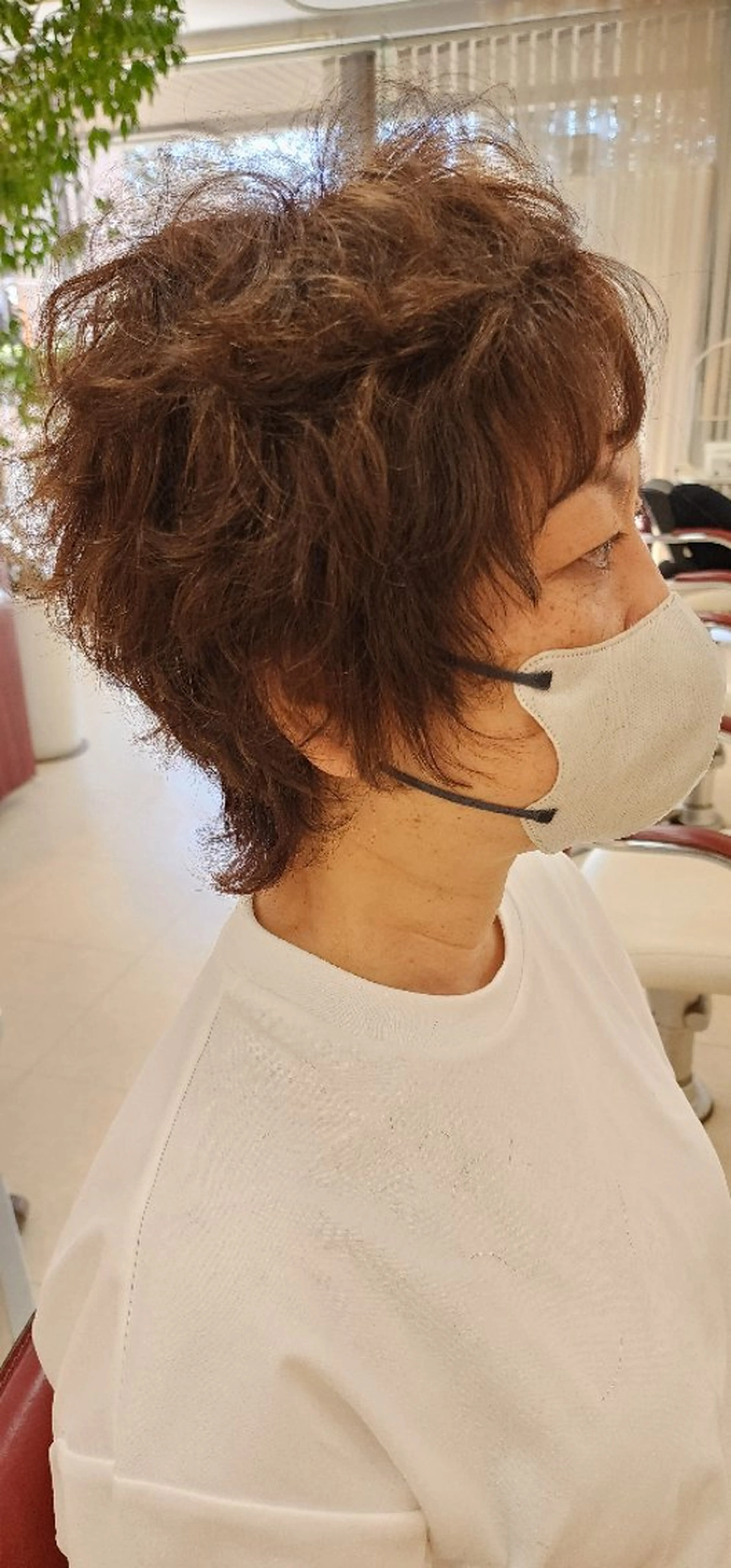 ショート カラー パーマ hairmake Juinのヘアスタイル