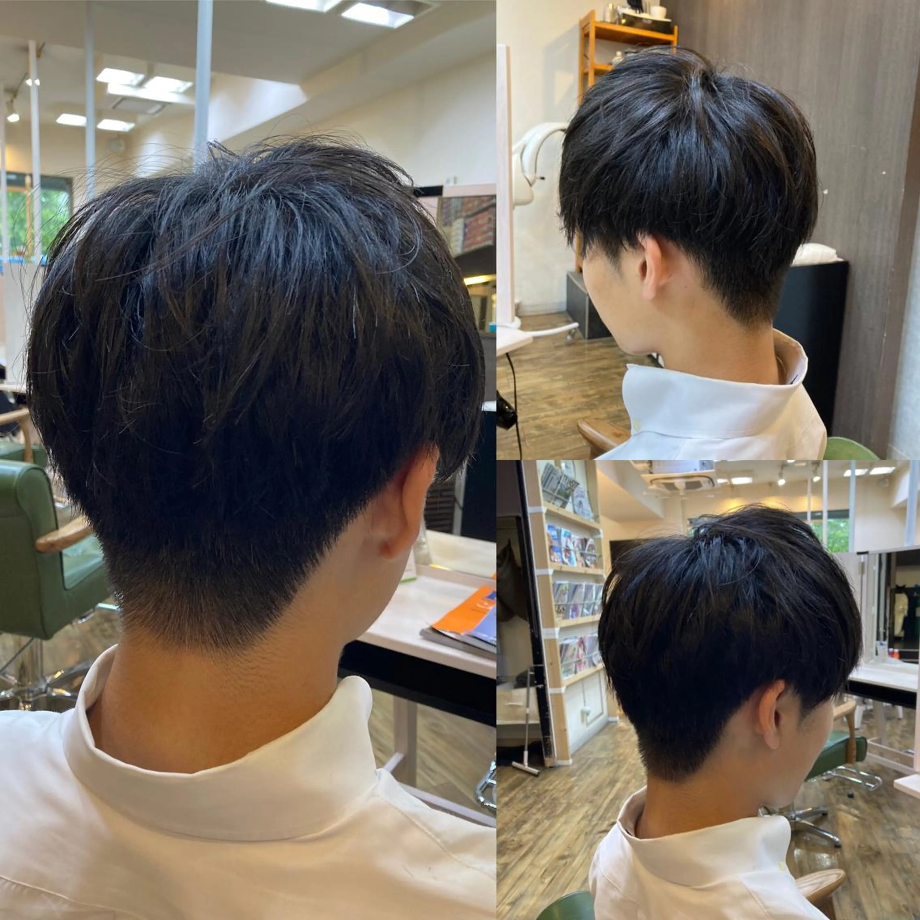 ショート メンズ マッシュ カット 赤羽、髪質改善サロン 吉野リョウスケのヘアスタイル