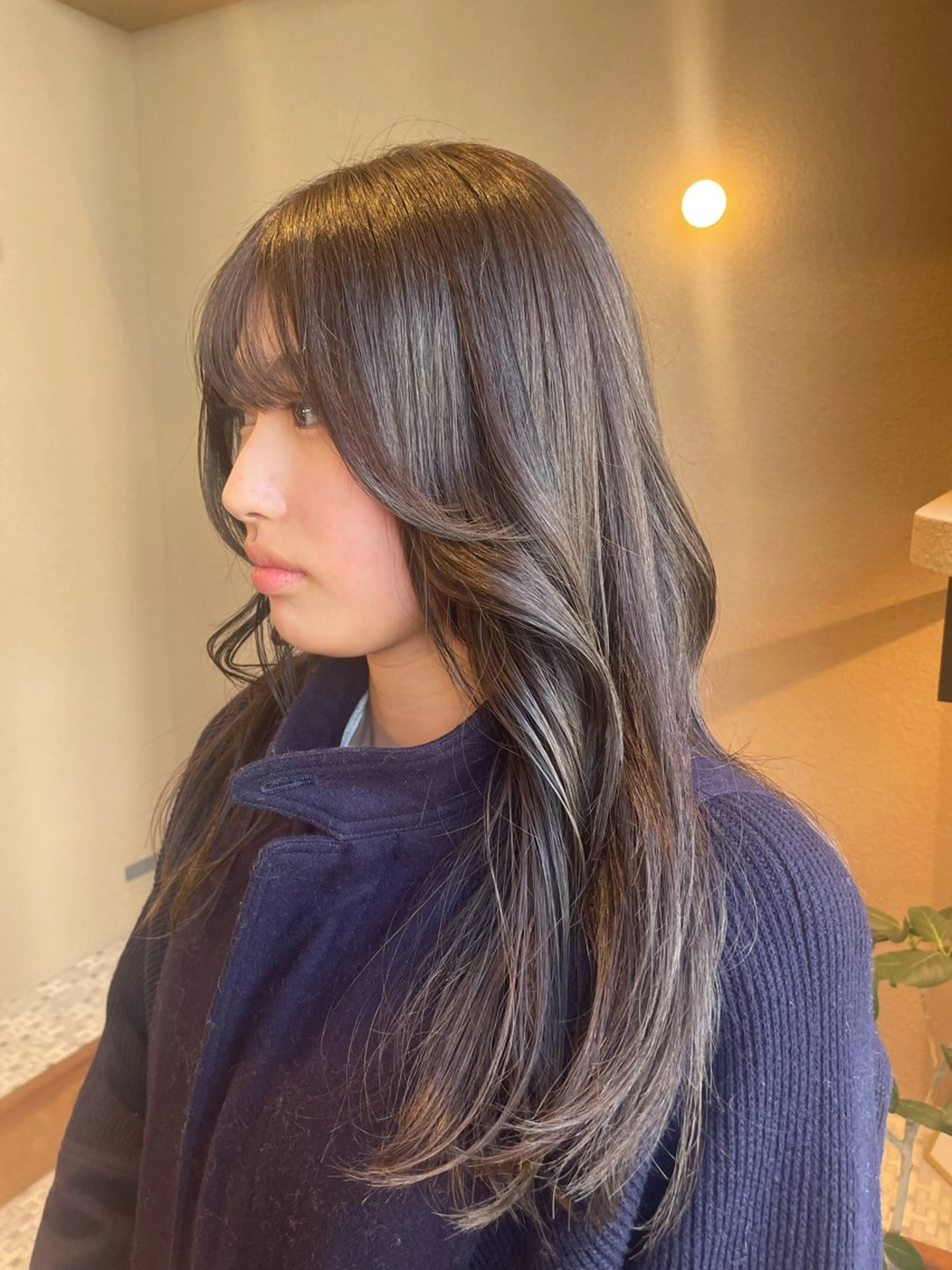 🌸前髪クロスパーマ&前髪カット✂️前髪の別れ癖、つむじ割れでお悩みの方へ🌱の写真