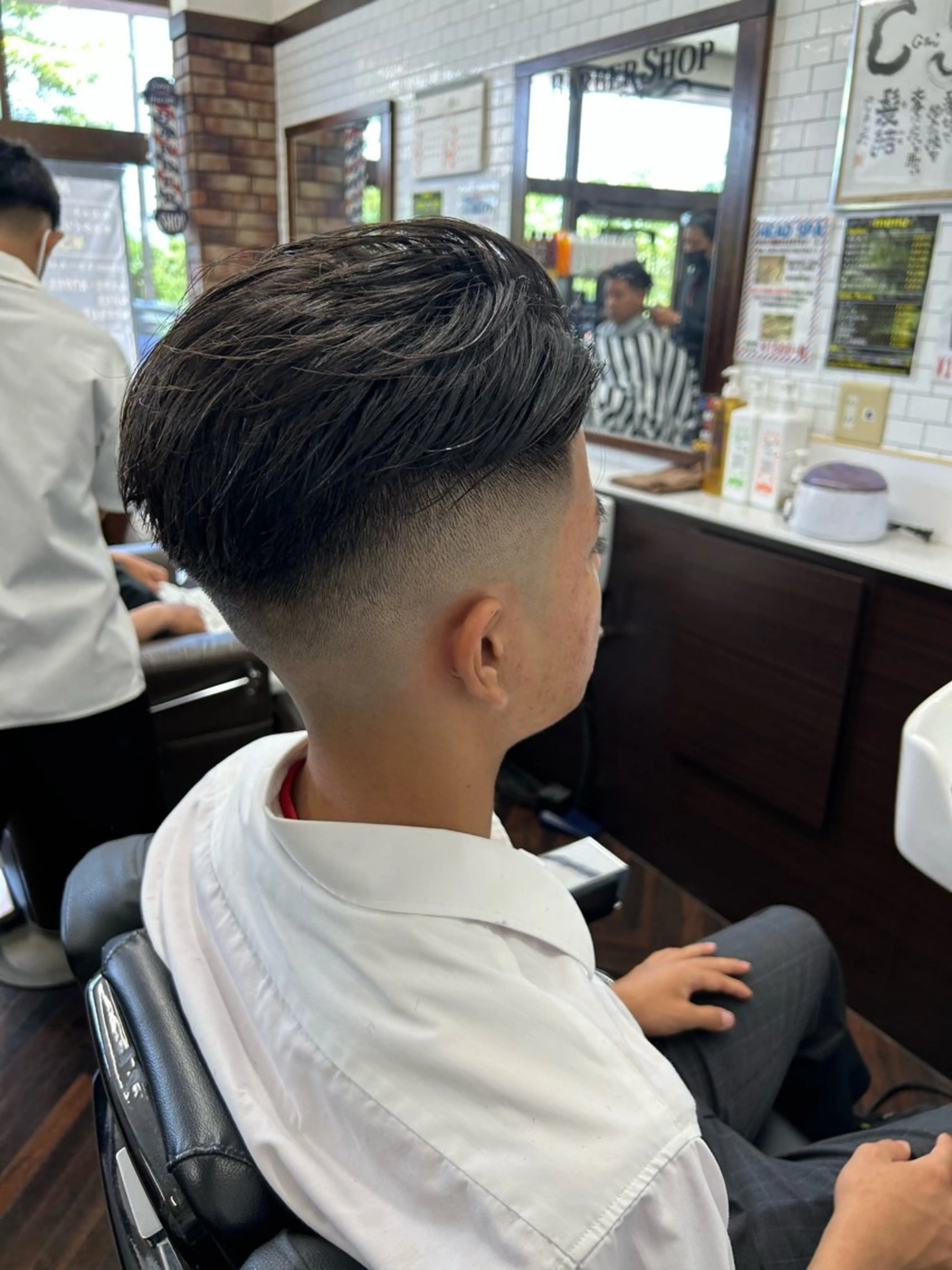 ショート メンズ モデル募集中‼️ 安座間💈のヘアスタイル