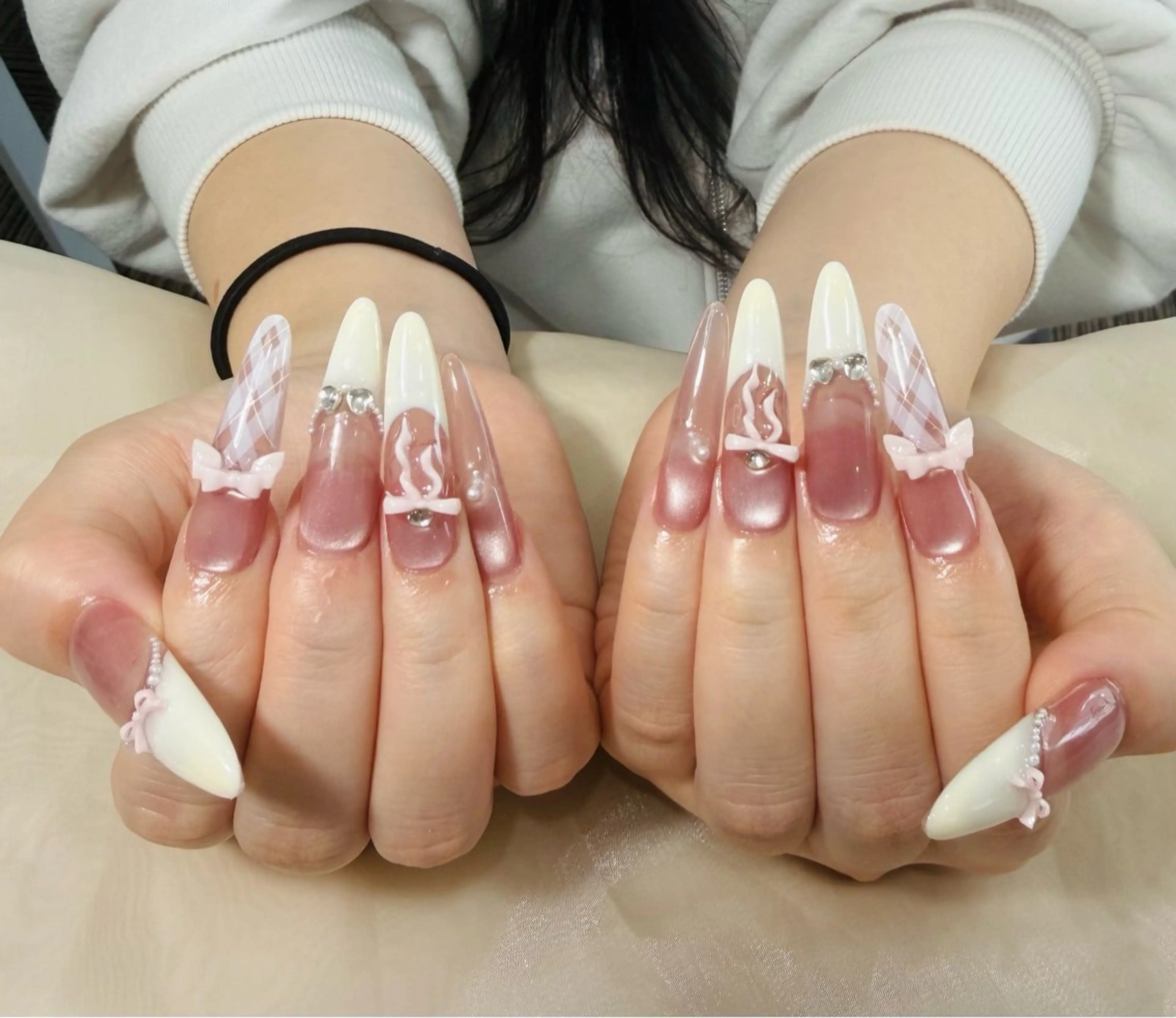 ネイル ハンドネイル リセス 高田馬場💎のネイルデザイン