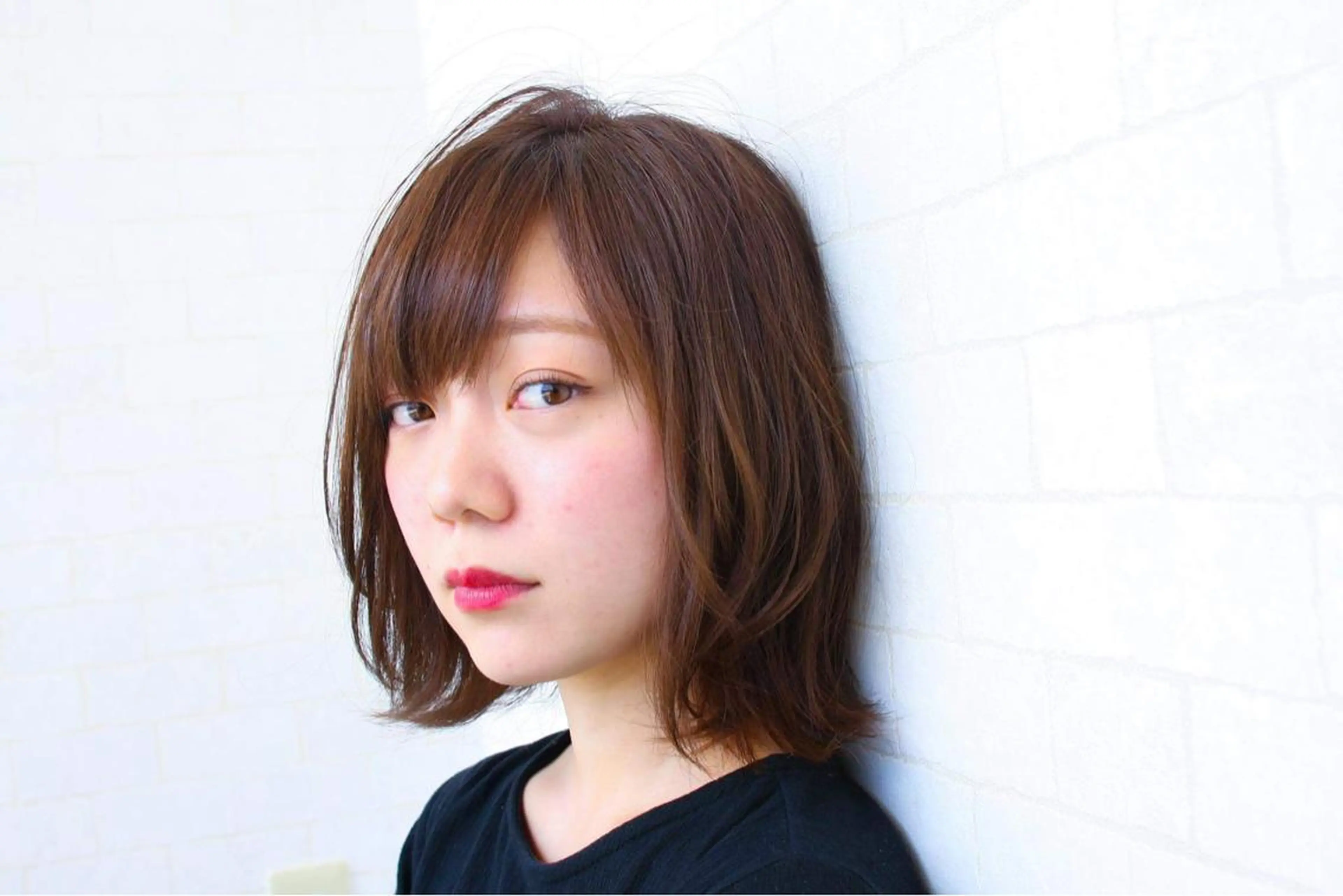 ミディアム カラー 【ショートスタイル】 志波李空のヘアスタイル